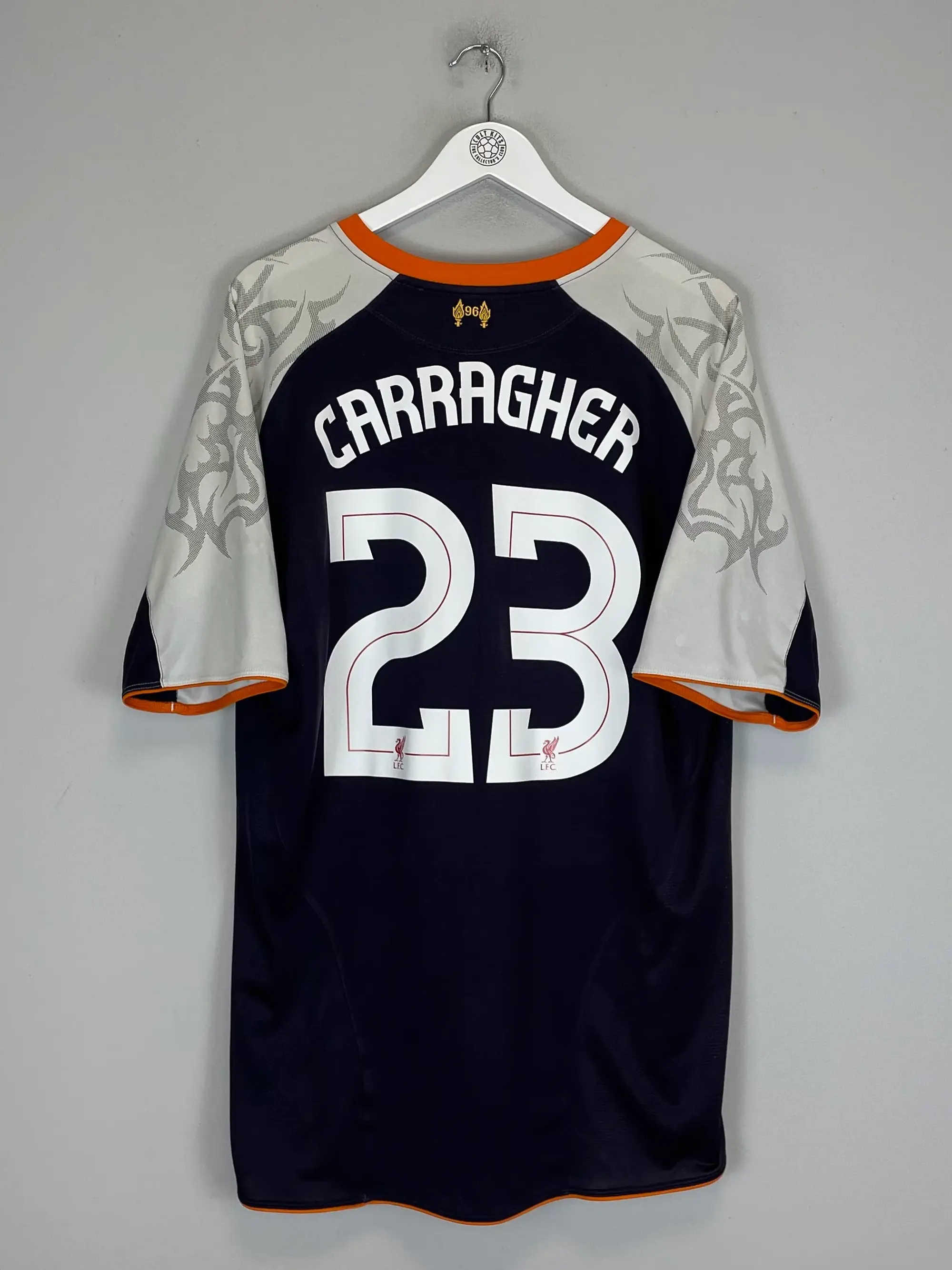 CULT KITS - 2012/13 LIVERPOOL CARRAGHER #23 THIRD SHIRT (XXL) NEW BALANCE