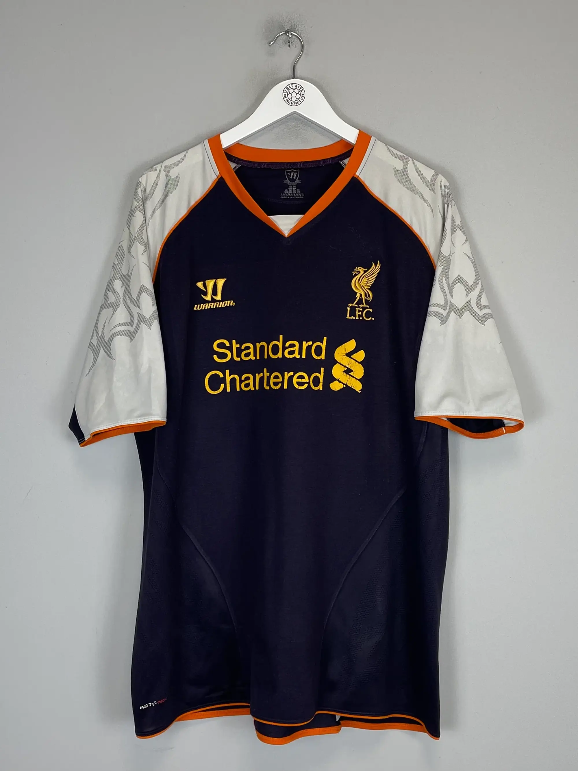 CULT KITS - 2012/13 LIVERPOOL CARRAGHER #23 THIRD SHIRT (XXL) NEW BALANCE
