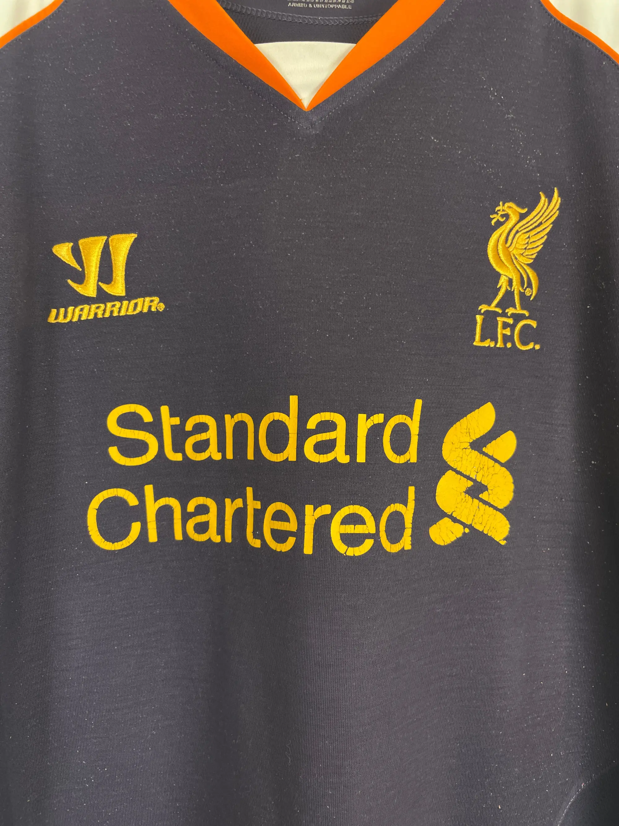 CULT KITS - 2012/13 LIVERPOOL CARRAGHER #23 THIRD SHIRT (XXL) NEW BALANCE