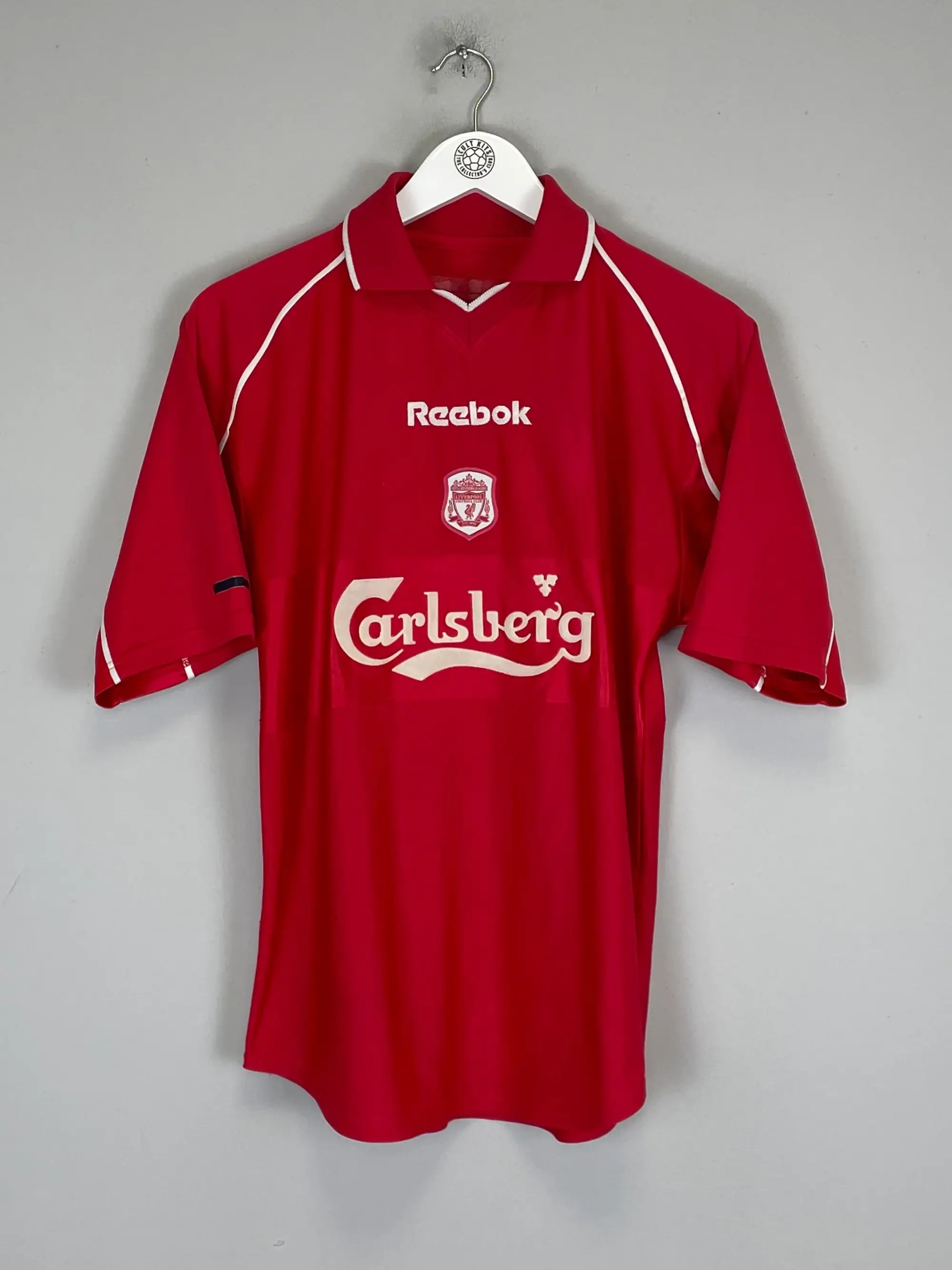 CULT KITS - 2000/02 LIVERPOOL OWEN #10 HOME SHIRT (M) REEBOK