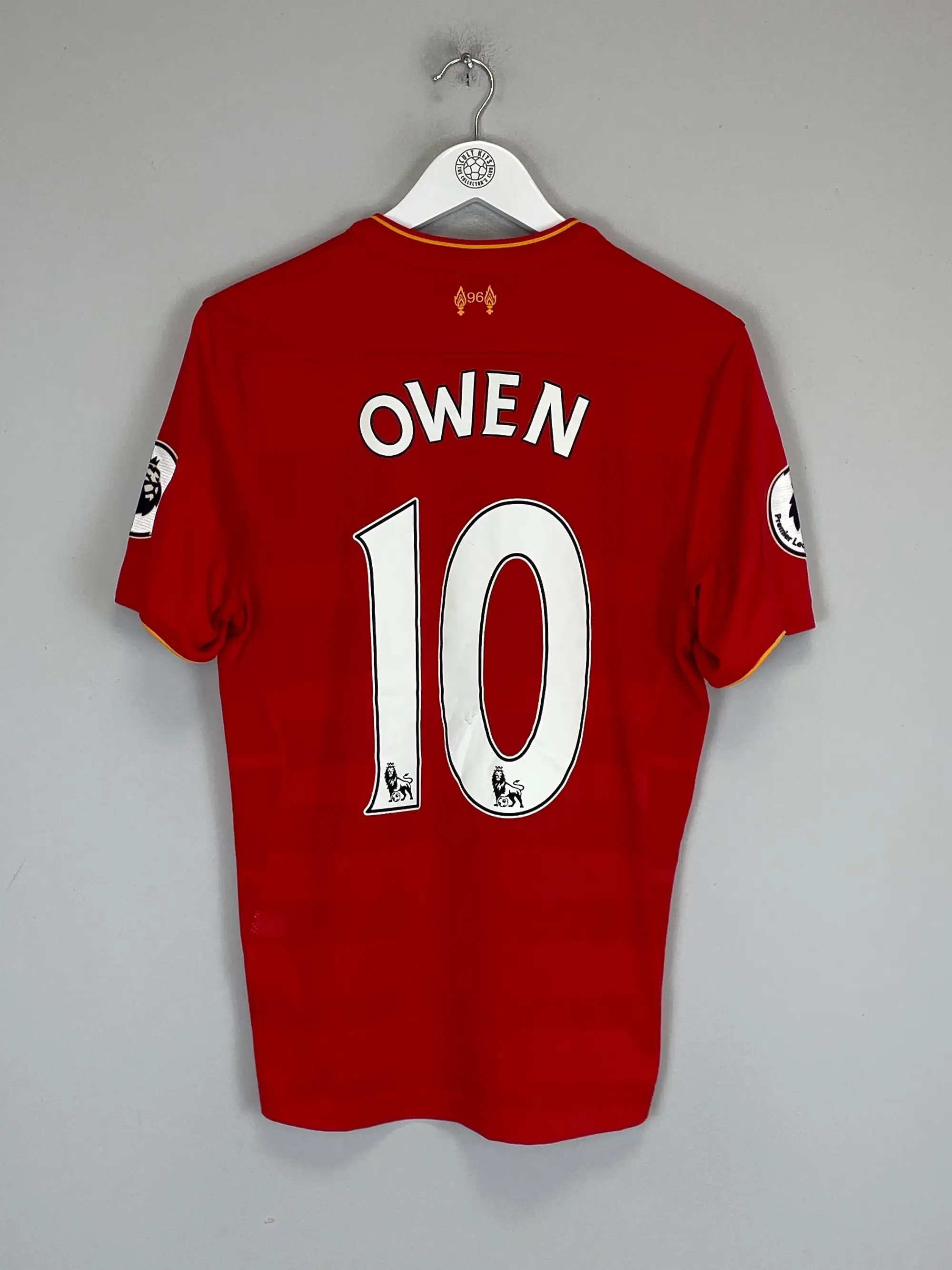 CULT KITS - 2016/17 LIVERPOOL OWEN #10 HOME SHIRT (S) NEW BALANCE