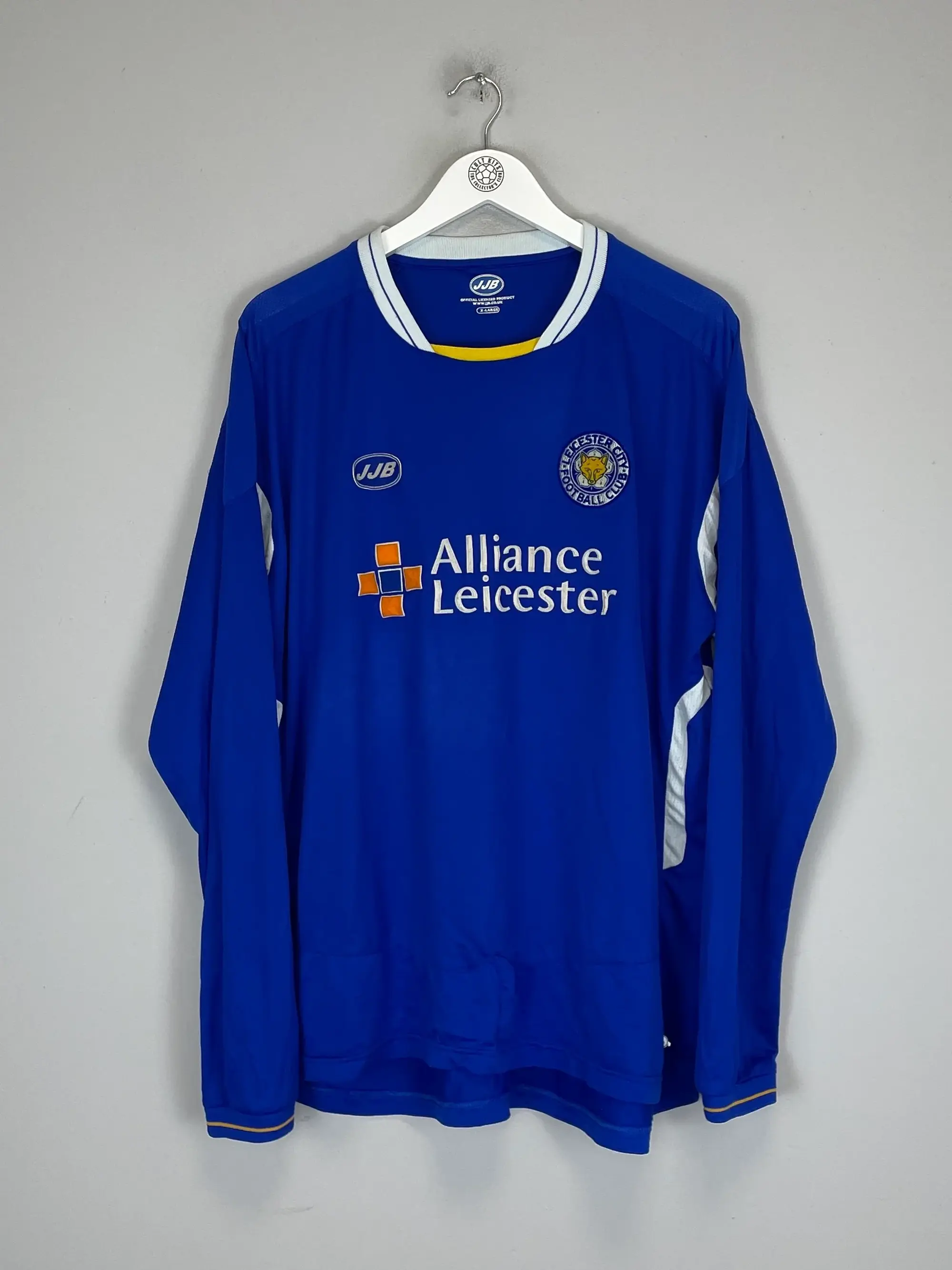 CULT KITS - 2005/06 LEICESTER CITY L/S HOME SHIRT (XL) JJB