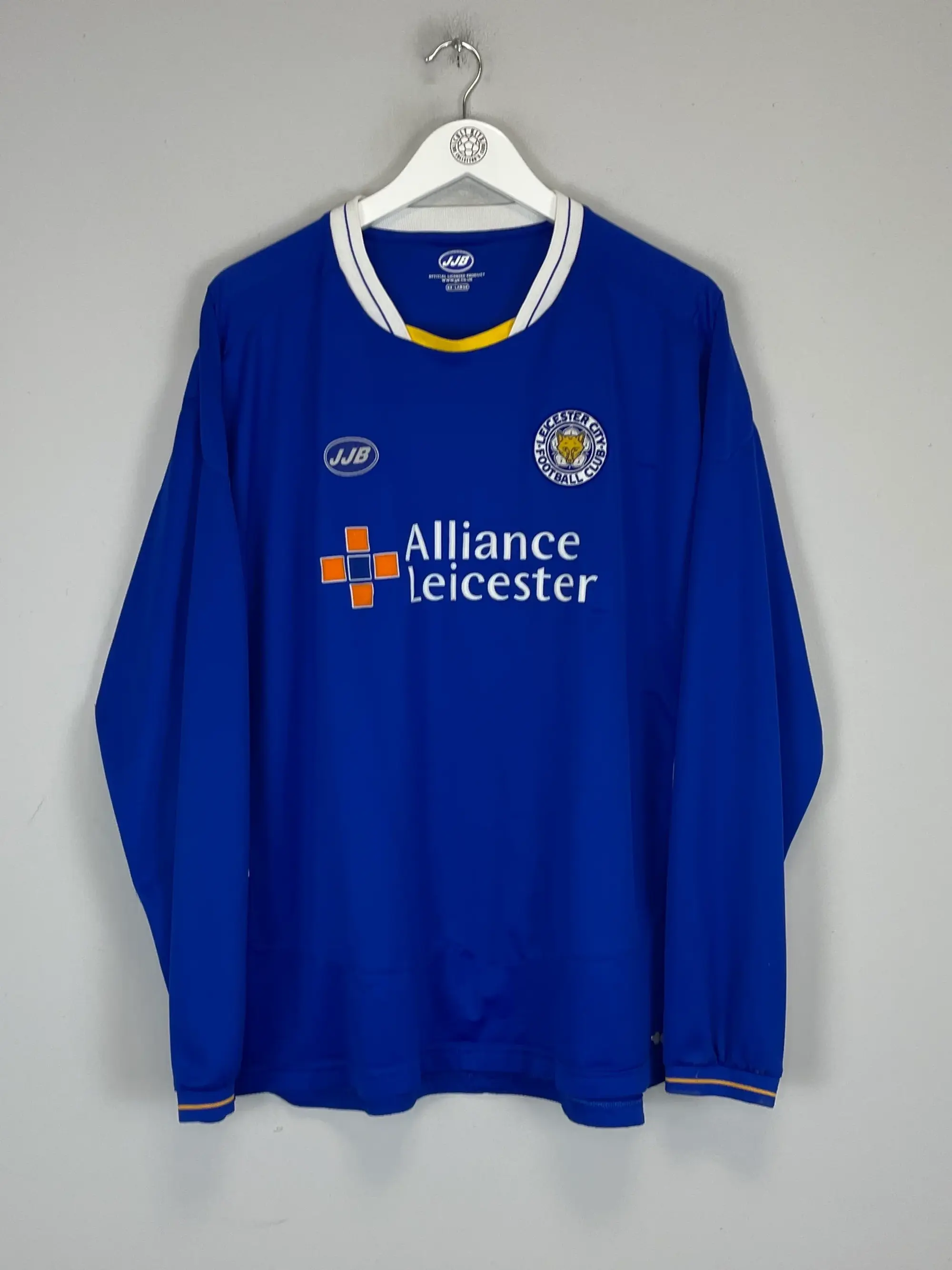 CULT KITS - 2005/06 LEICESTER CITY L/S HOME SHIRT (XXL) JJB