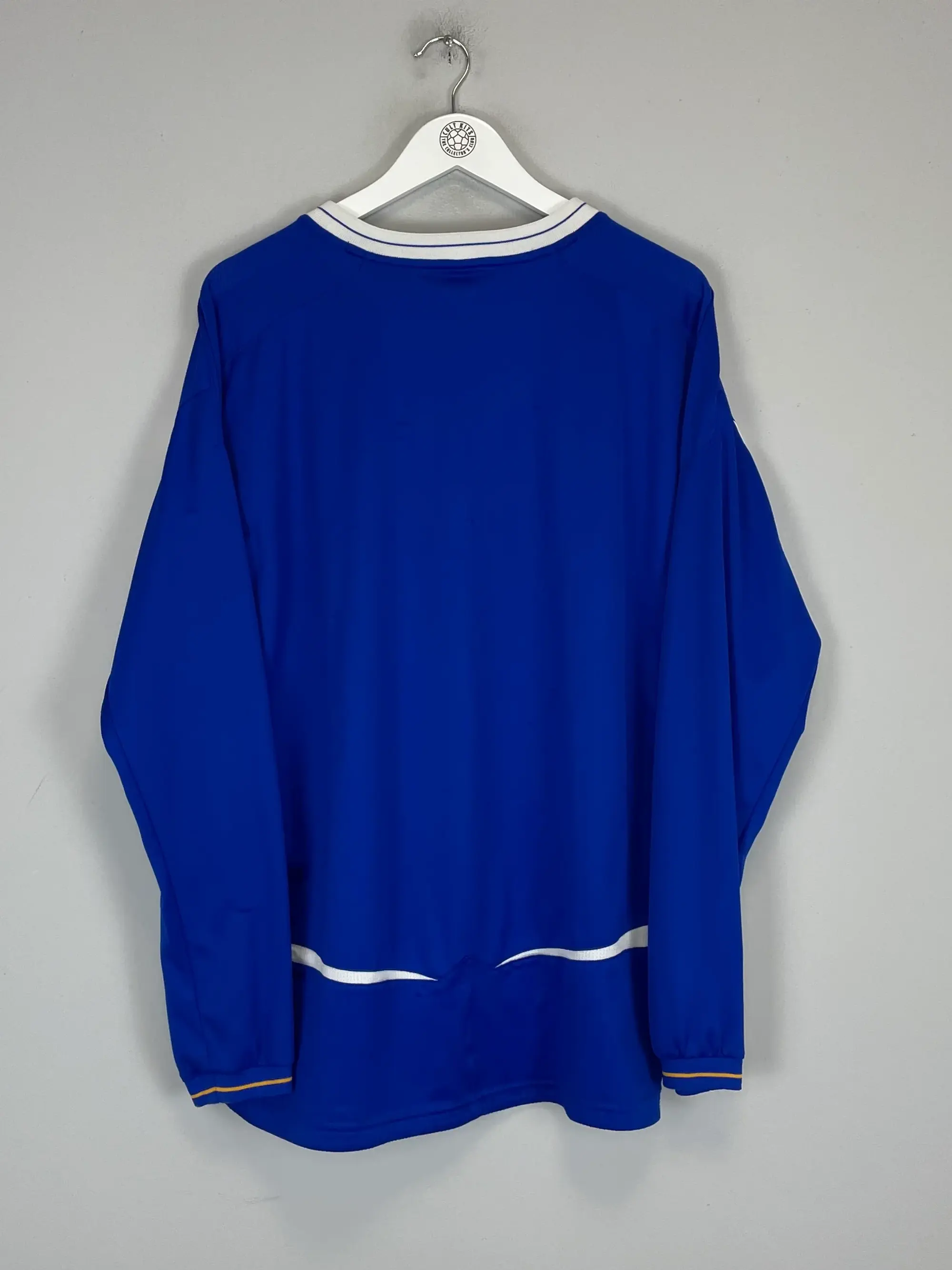 CULT KITS - 2005/06 LEICESTER CITY L/S HOME SHIRT (XXL) JJB