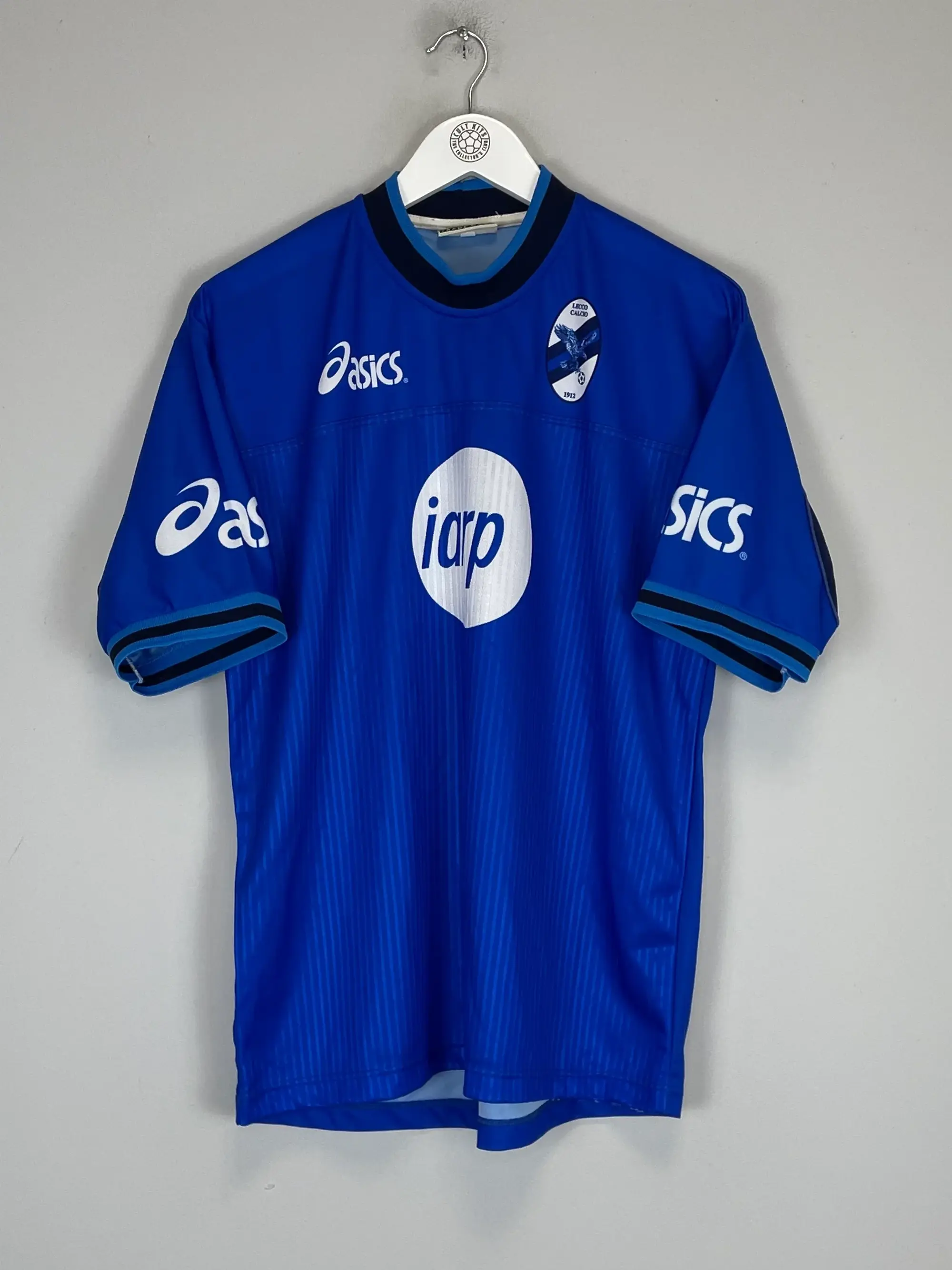 CULT KITS - 2001/03 CALCIO LECCO TRAINING SHIRT (M) ASICS