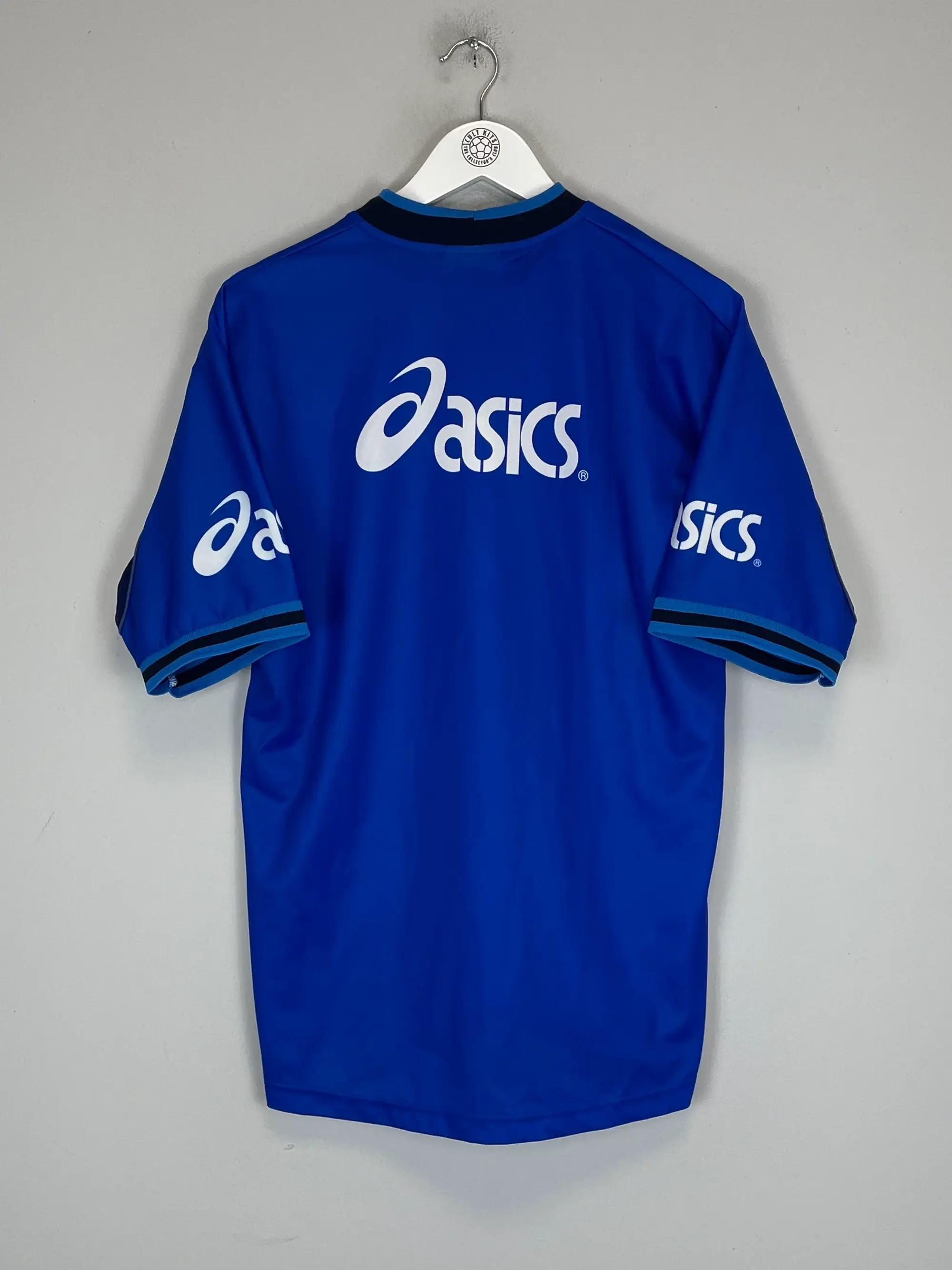 CULT KITS - 2001/03 CALCIO LECCO TRAINING SHIRT (M) ASICS