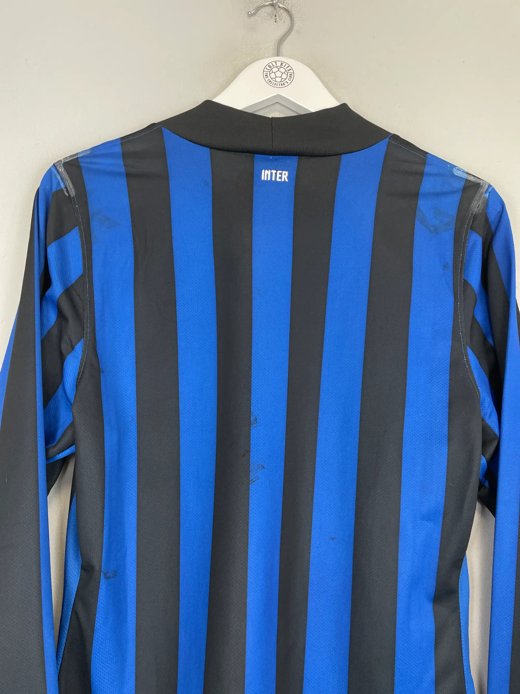 2012/13 INTER MILAN *PLAYER ISSUE* L/S HOME SHIRT (M) NIKE | Cult Kits