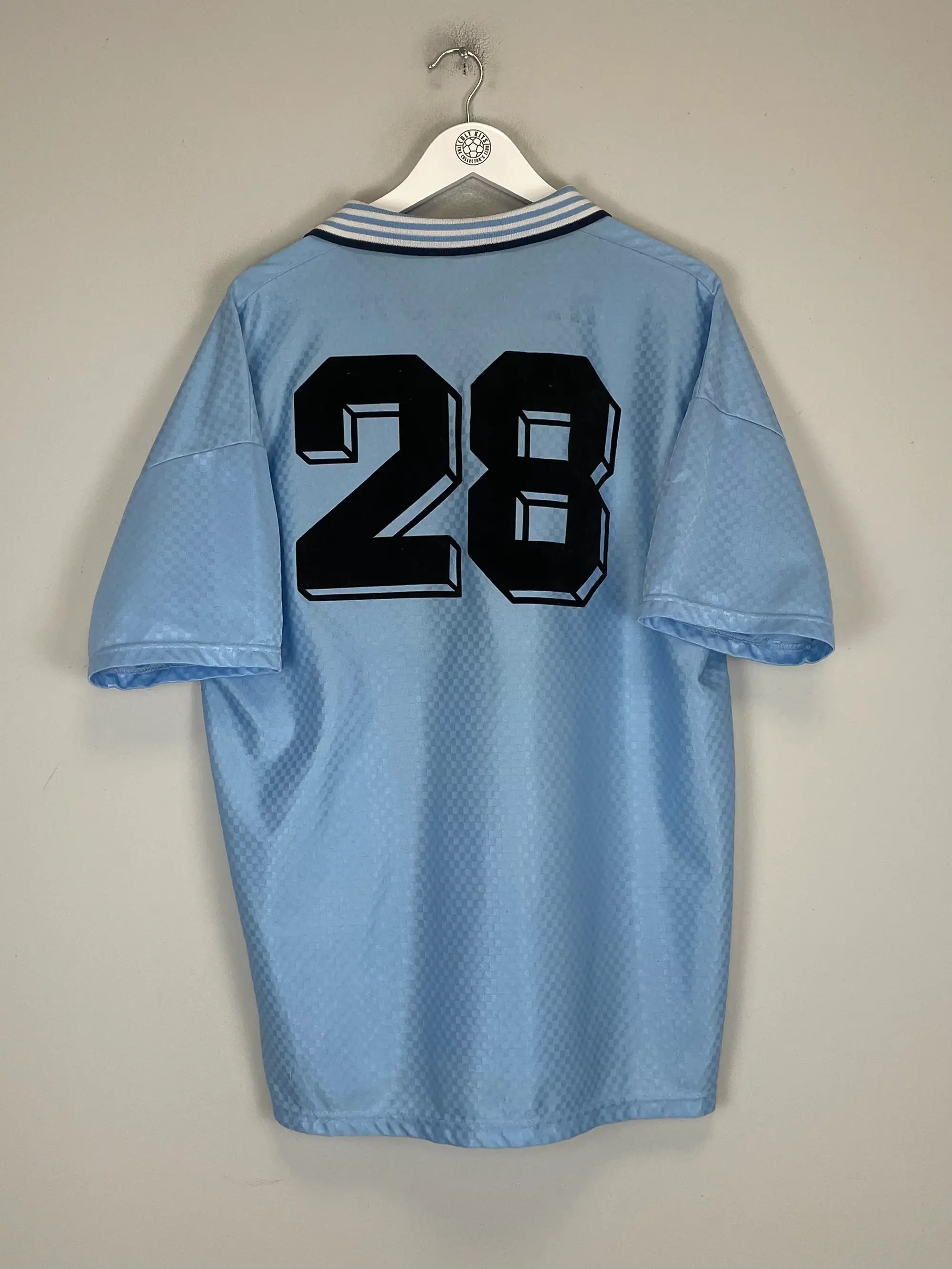 1995/97 MANCHESTER CITY #28 HOME SHIRT (XL) UMBRO | Cult Kits