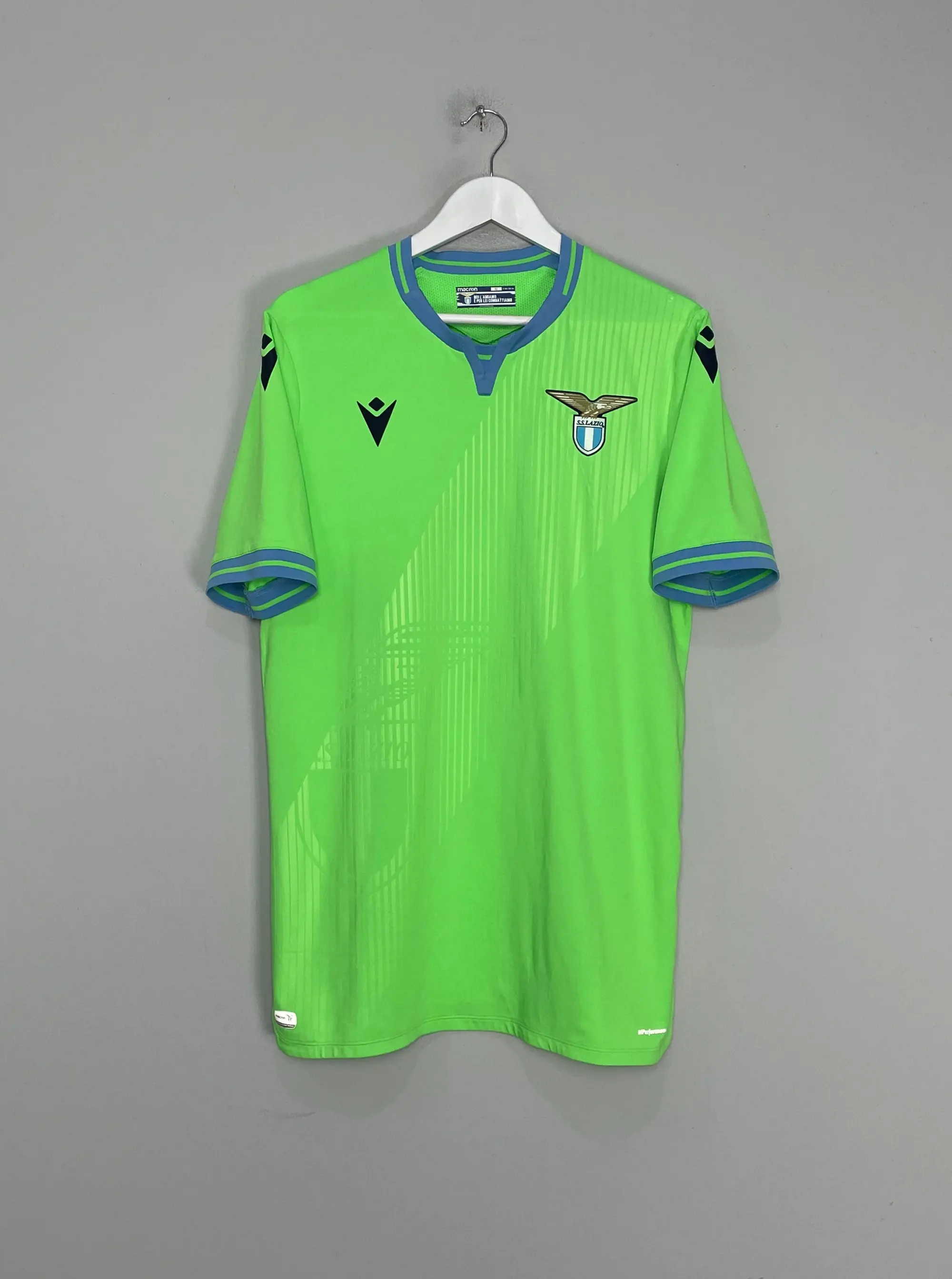 CULT KITS - 2020/21 LAZIO SERGEJ #21 AWAY SHIRT (XL) MACRON