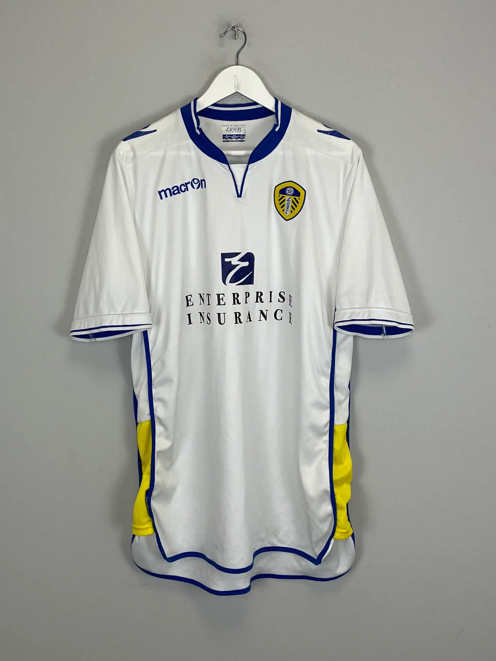CULT KITS - 2012/13 LEEDS UNITED HOME SHIRT (XXL) MACRON