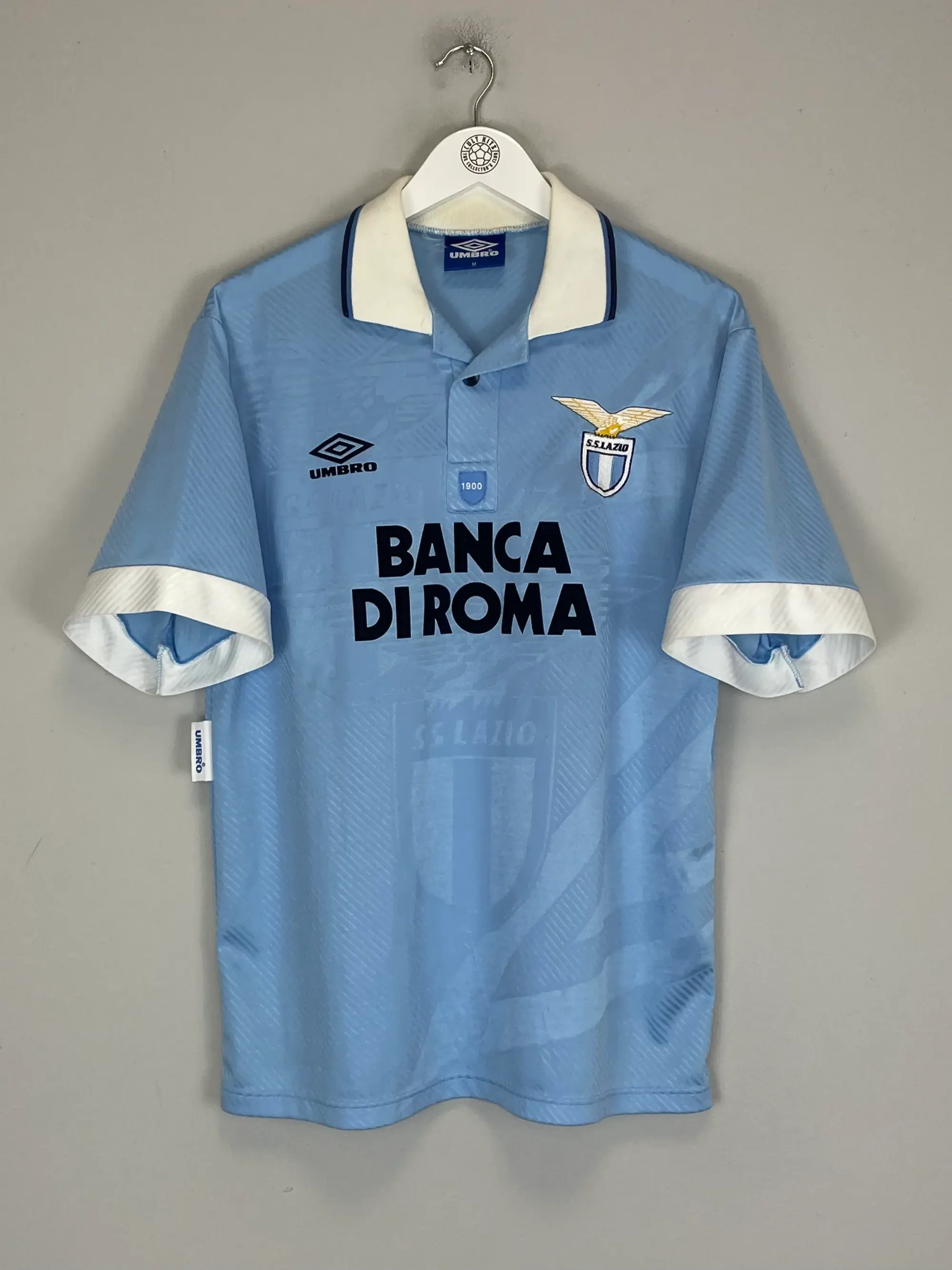 1993/95 LAZIO HOME SHIRT (M) UMBRO | Cult Kits