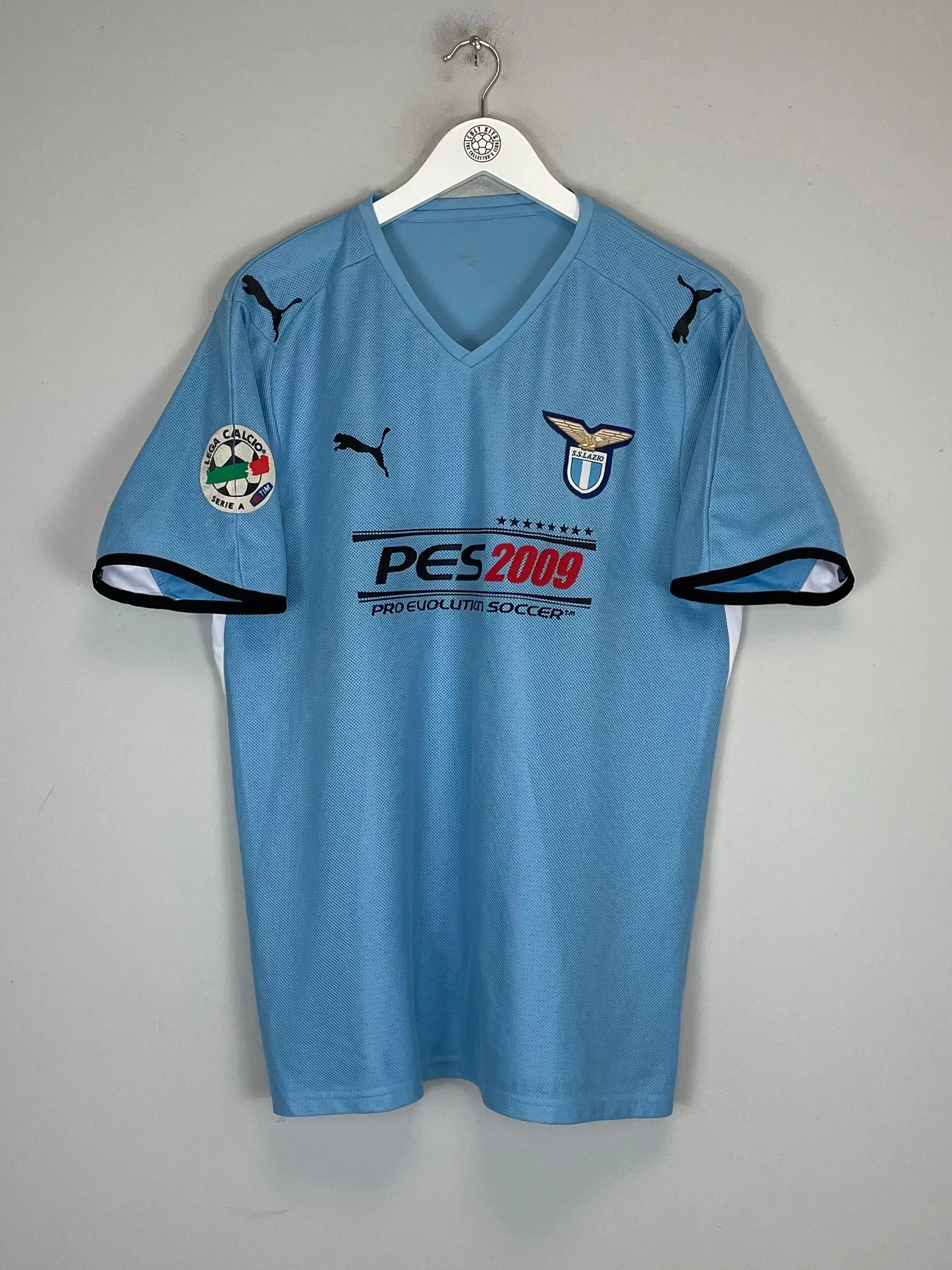 Cult Kits - 2009/10 LAZIO #10 HOME SHIRT (L) PUMA