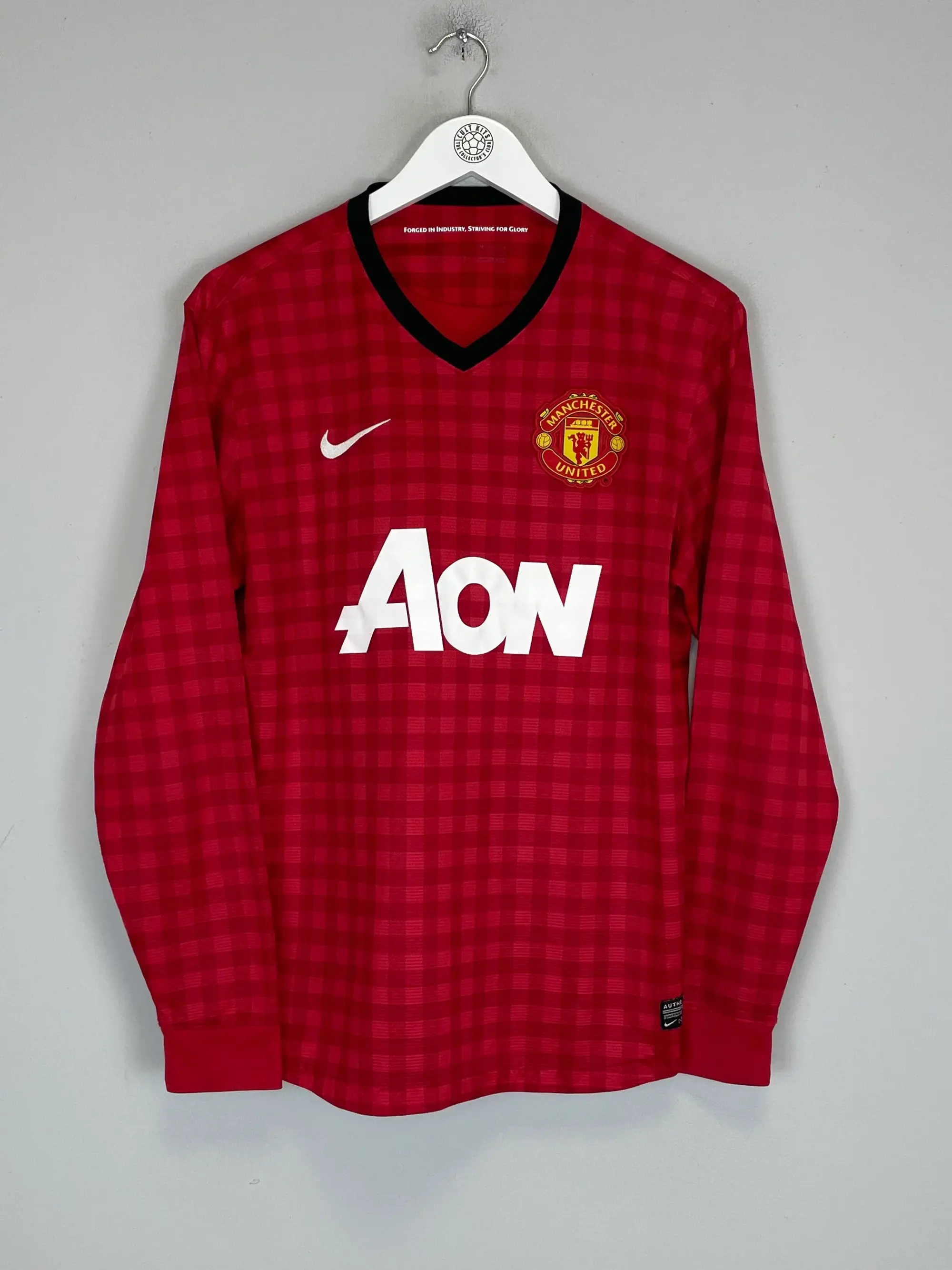 2012/13 MANCHESTER UNITED CHICHARITO #14 L/S HOME SHIRT (L) NIKE | Cult Kits