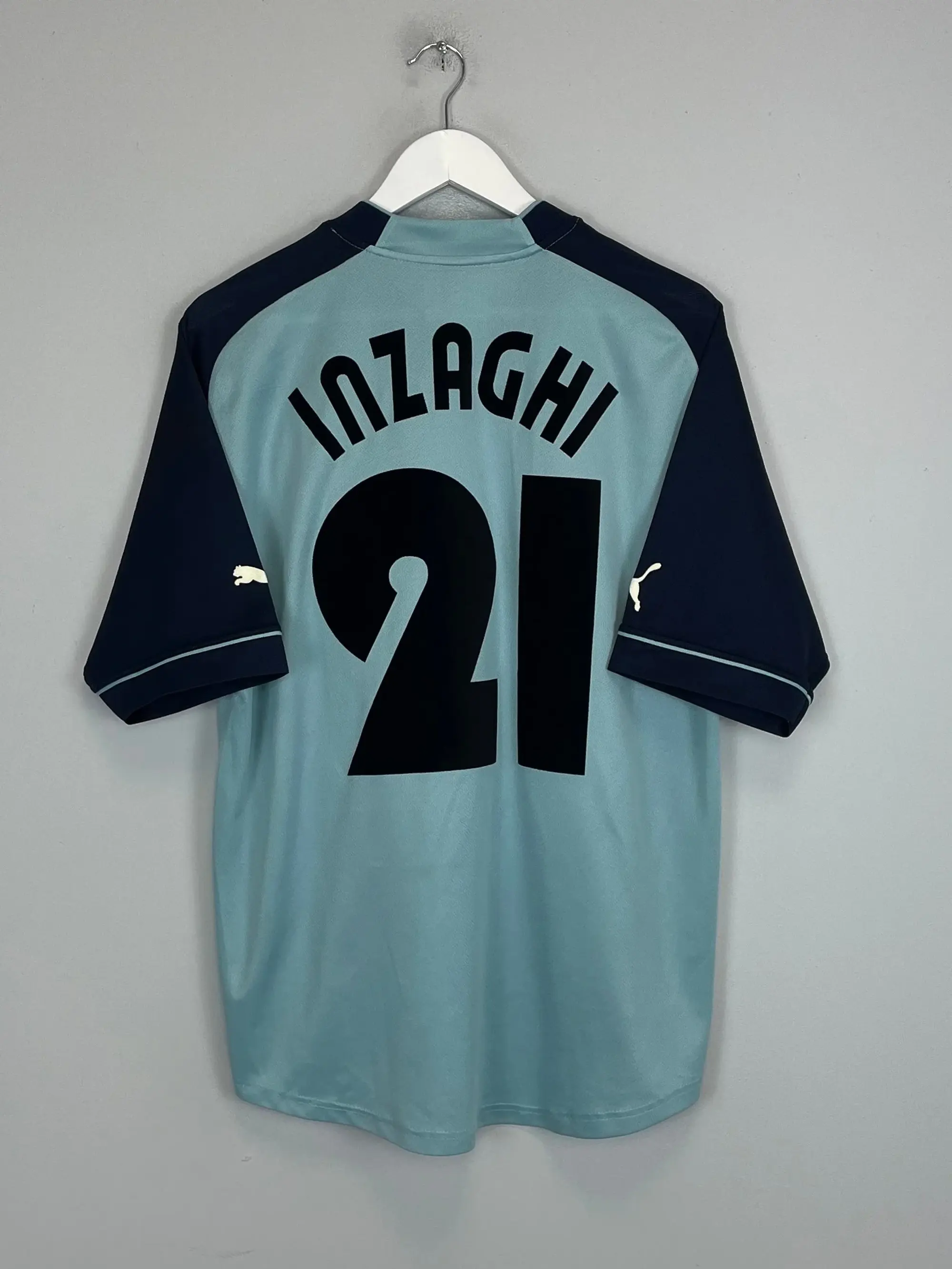 CULT KITS - 2002/03 LAZIO INZAGHI #21 THIRD SHIRT (L) PUMA