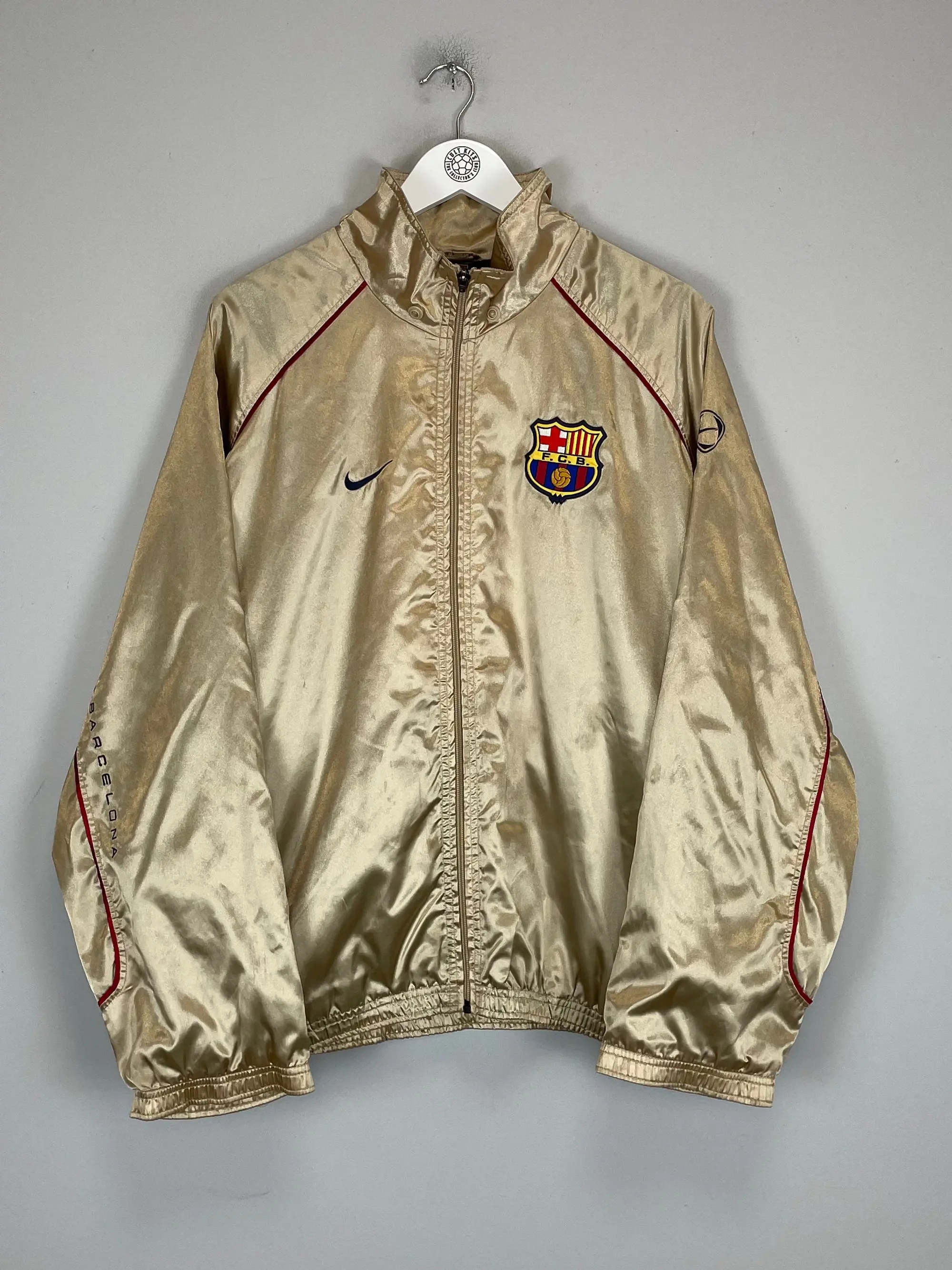 2001/02 BARCELONA NIKE TRACK JACKET (M) NIKE | Cult Kits