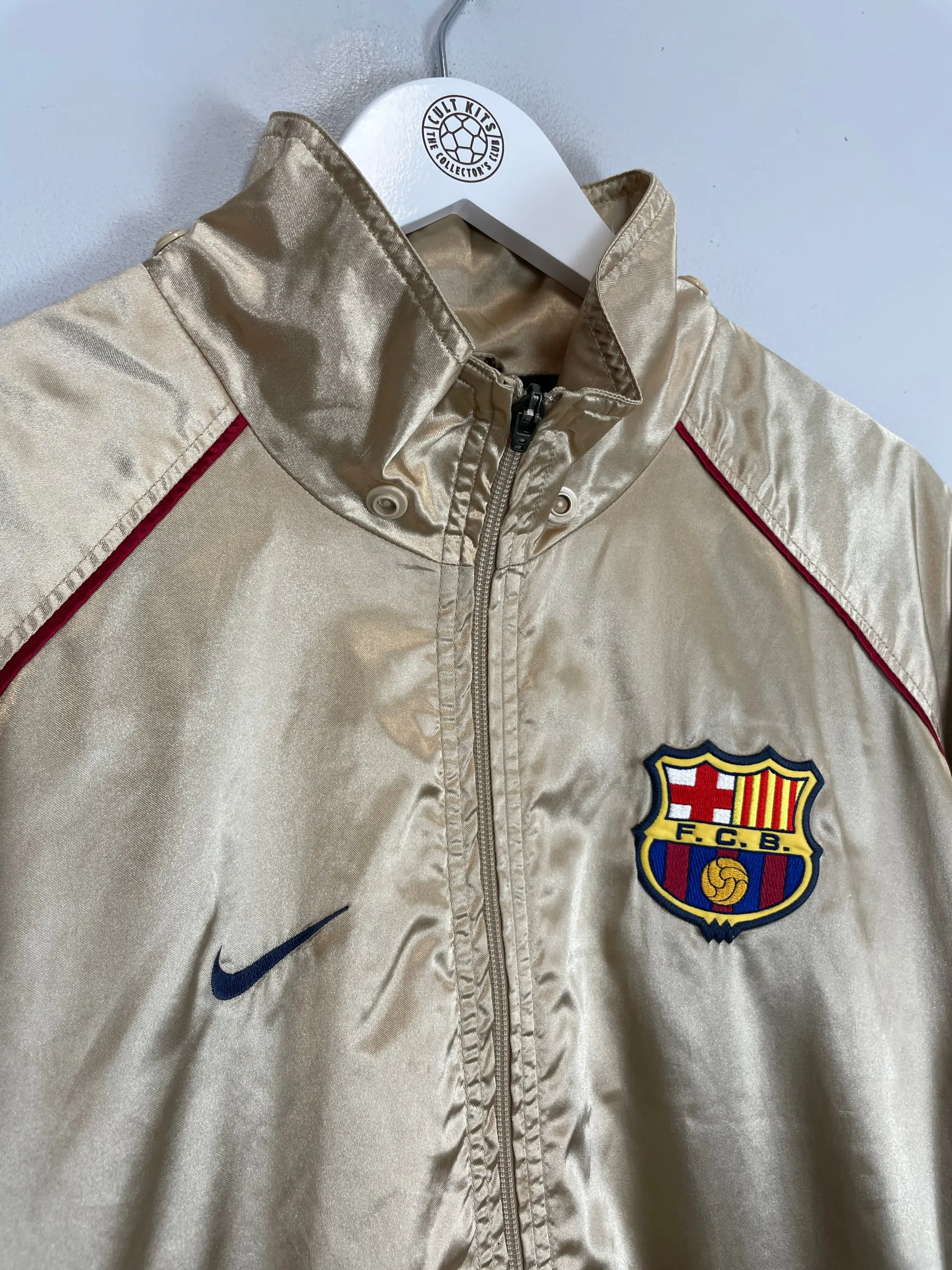 2001/02 BARCELONA NIKE TRACK JACKET (M) NIKE | Cult Kits