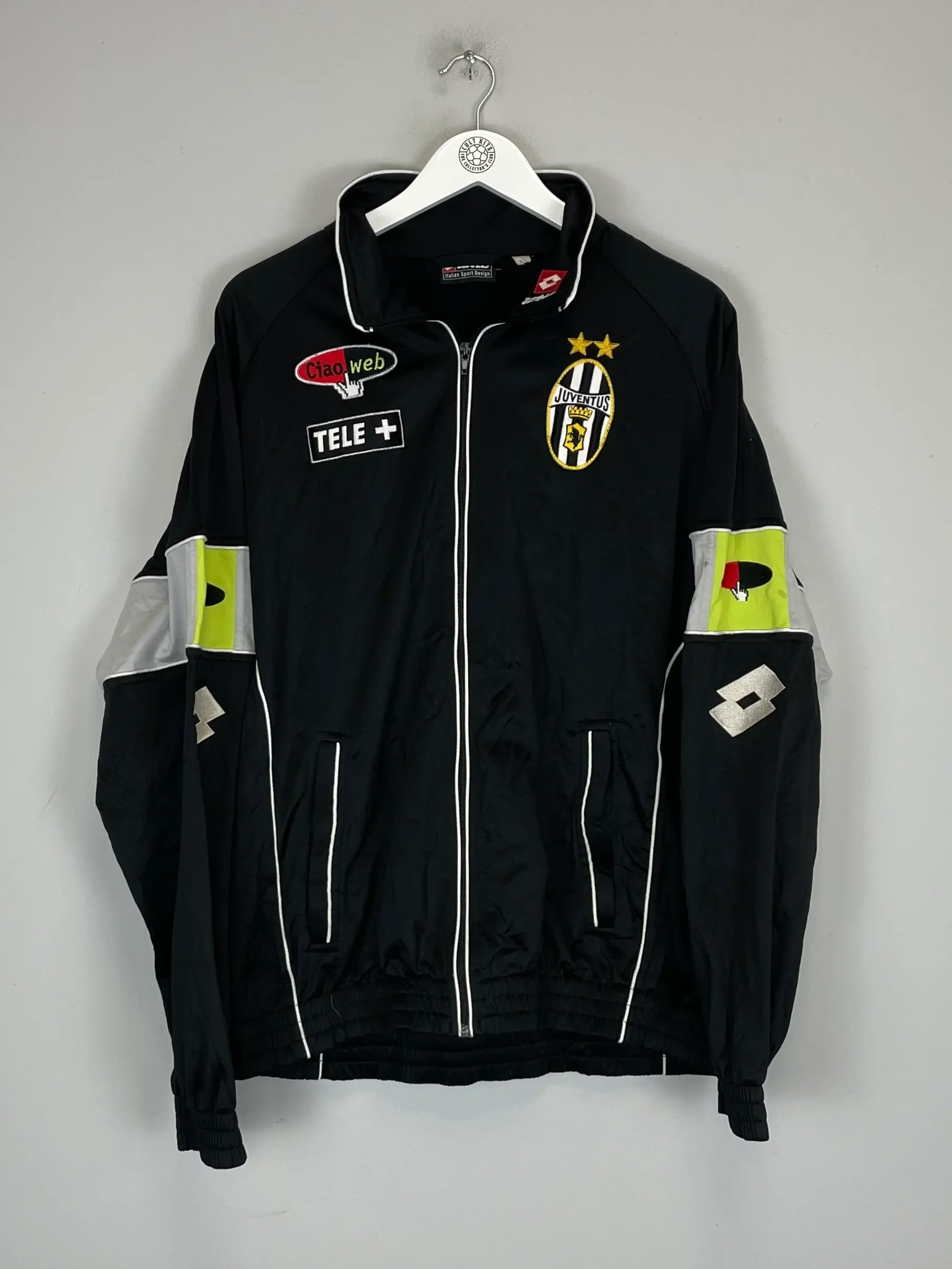 CULT KITS - 2000/01 JUVENTUS TRACK JACKET (XL) LOTTO