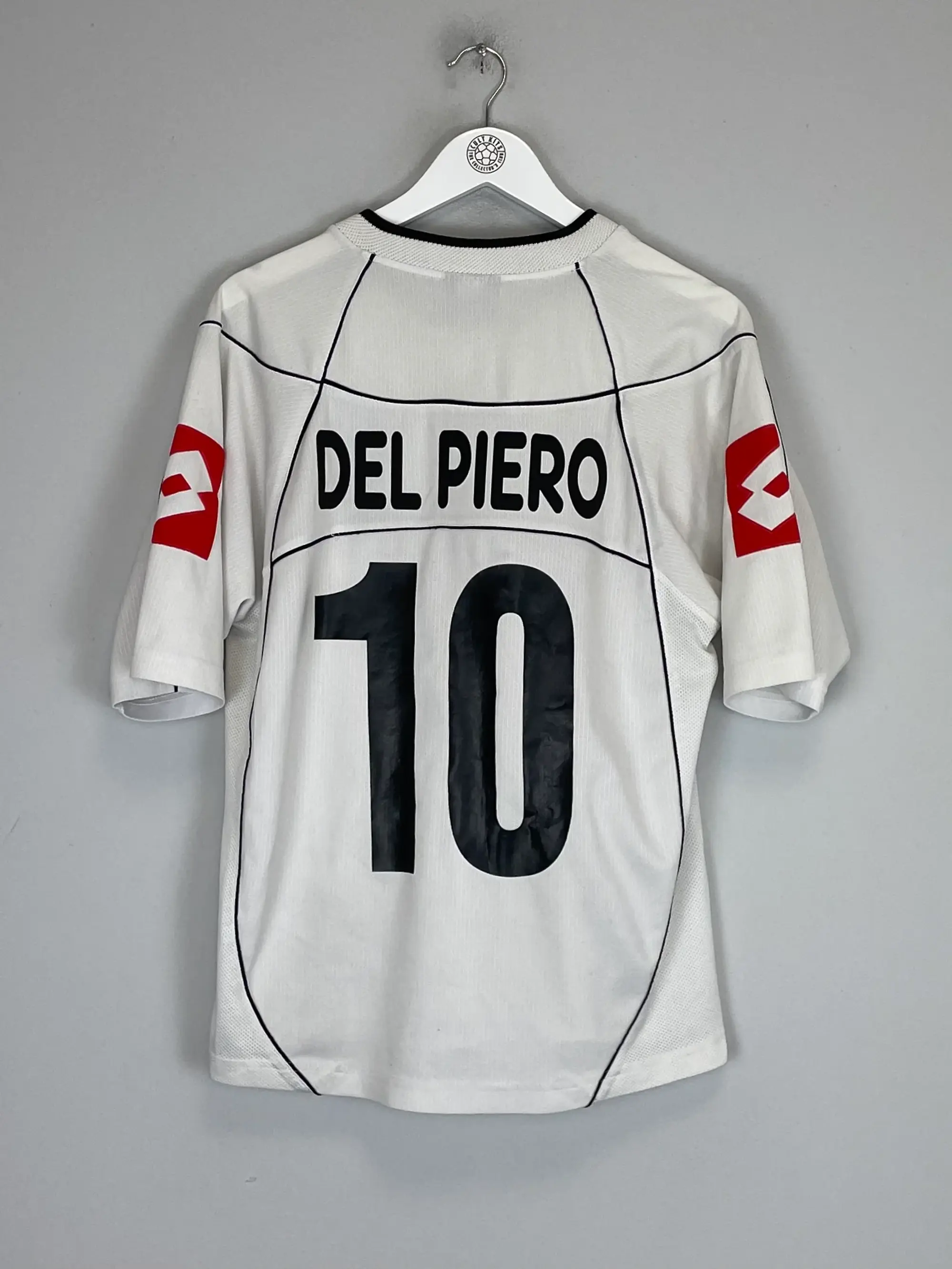 CULT KITS - 2002/03 JUVENTUS DEL PIERO #10 AWAY SHIRT (S) LOTTO