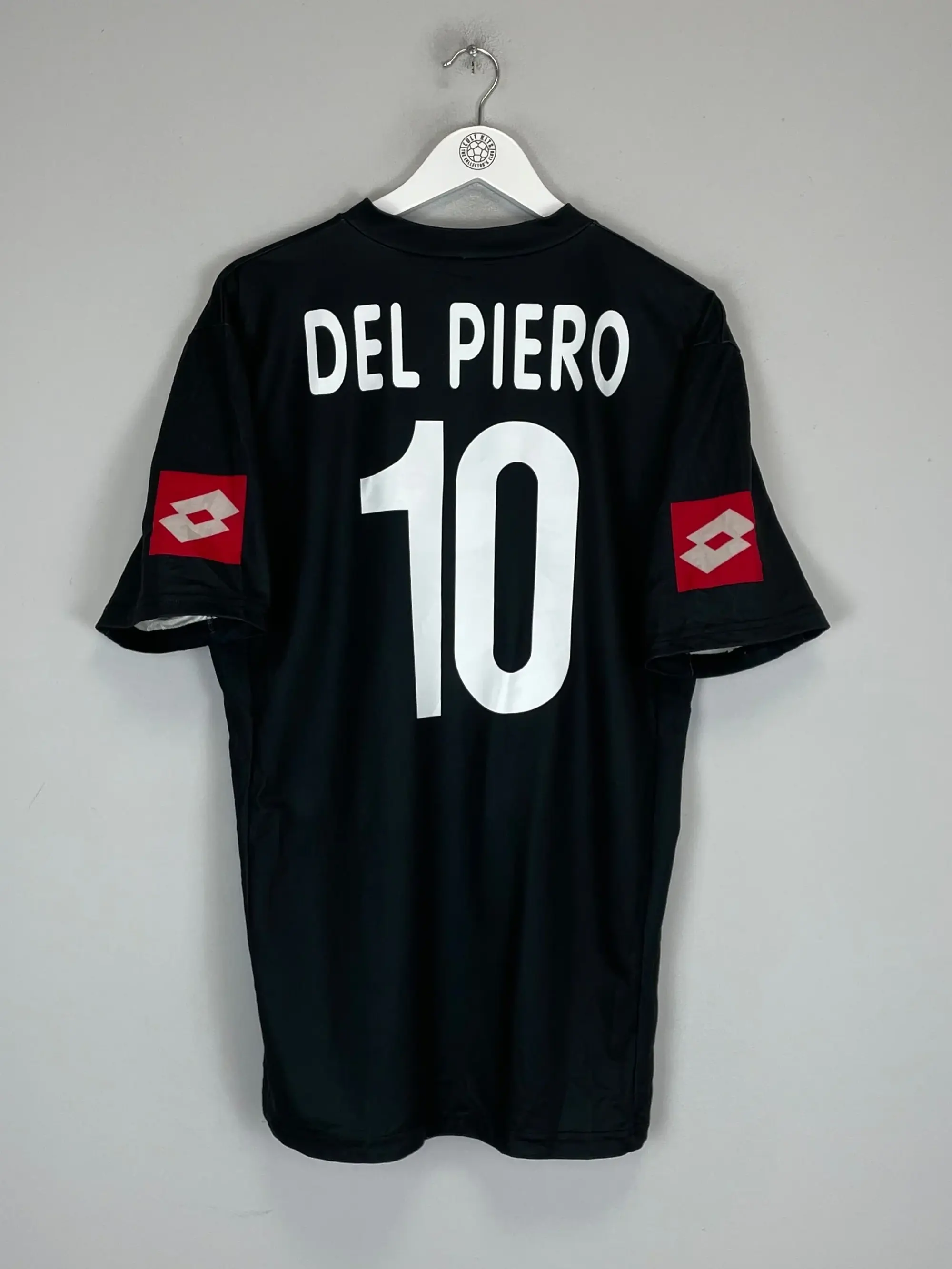CULT KITS - 2001/02 JUVENTUS DEL PIERO #10 AWAY SHIRT (XL) LOTTO