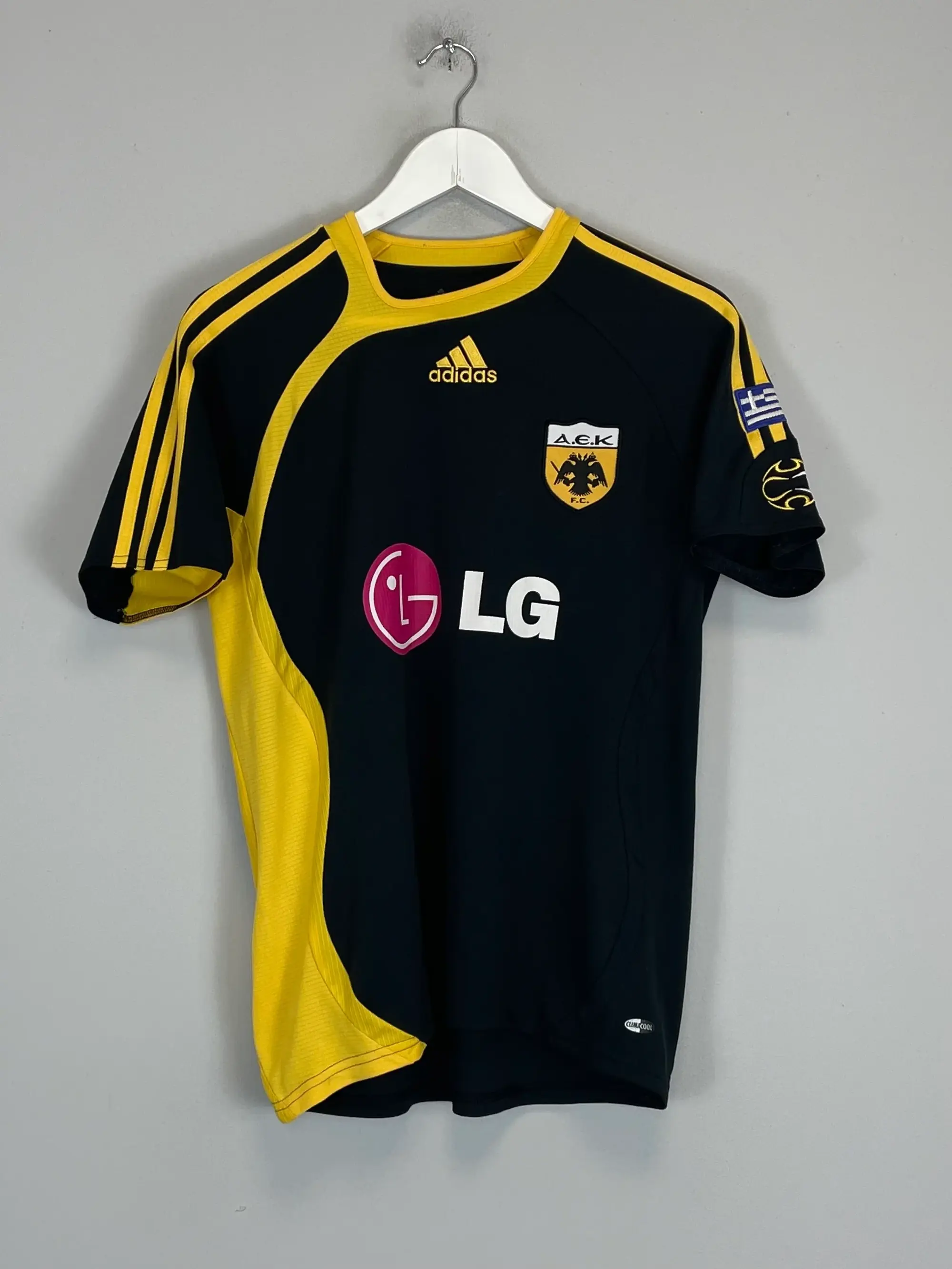 CULT KITS - 2006/07 AEK ATHENS JULIO CESAR #99 AWAY SHIRT (S) ADIDAS