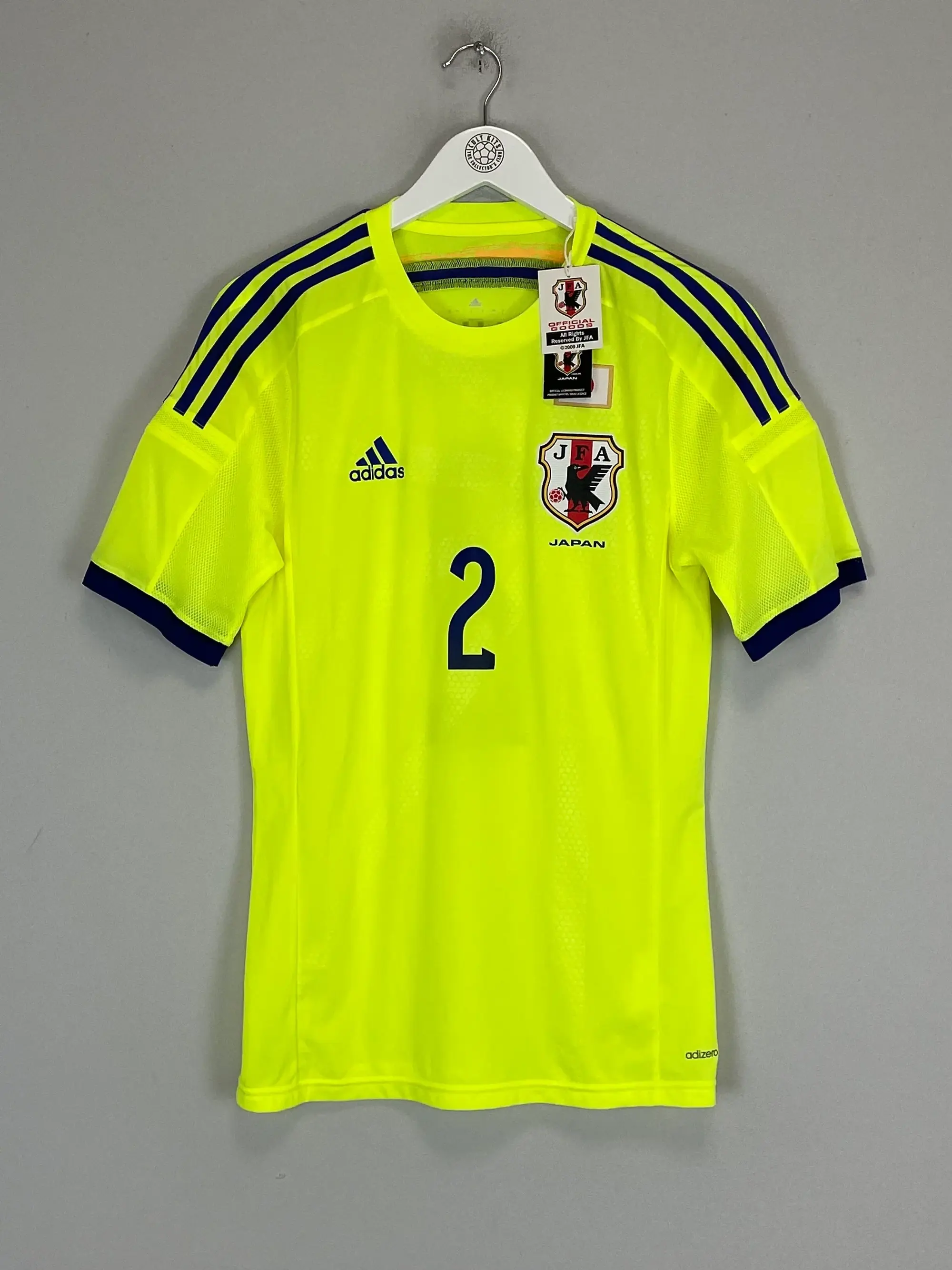 CULT KITS - 2014/15 JAPAN UCHIDA #6 *PLAYER ISSUE* BNWT AWAY SHIRT (M) ADIDAS