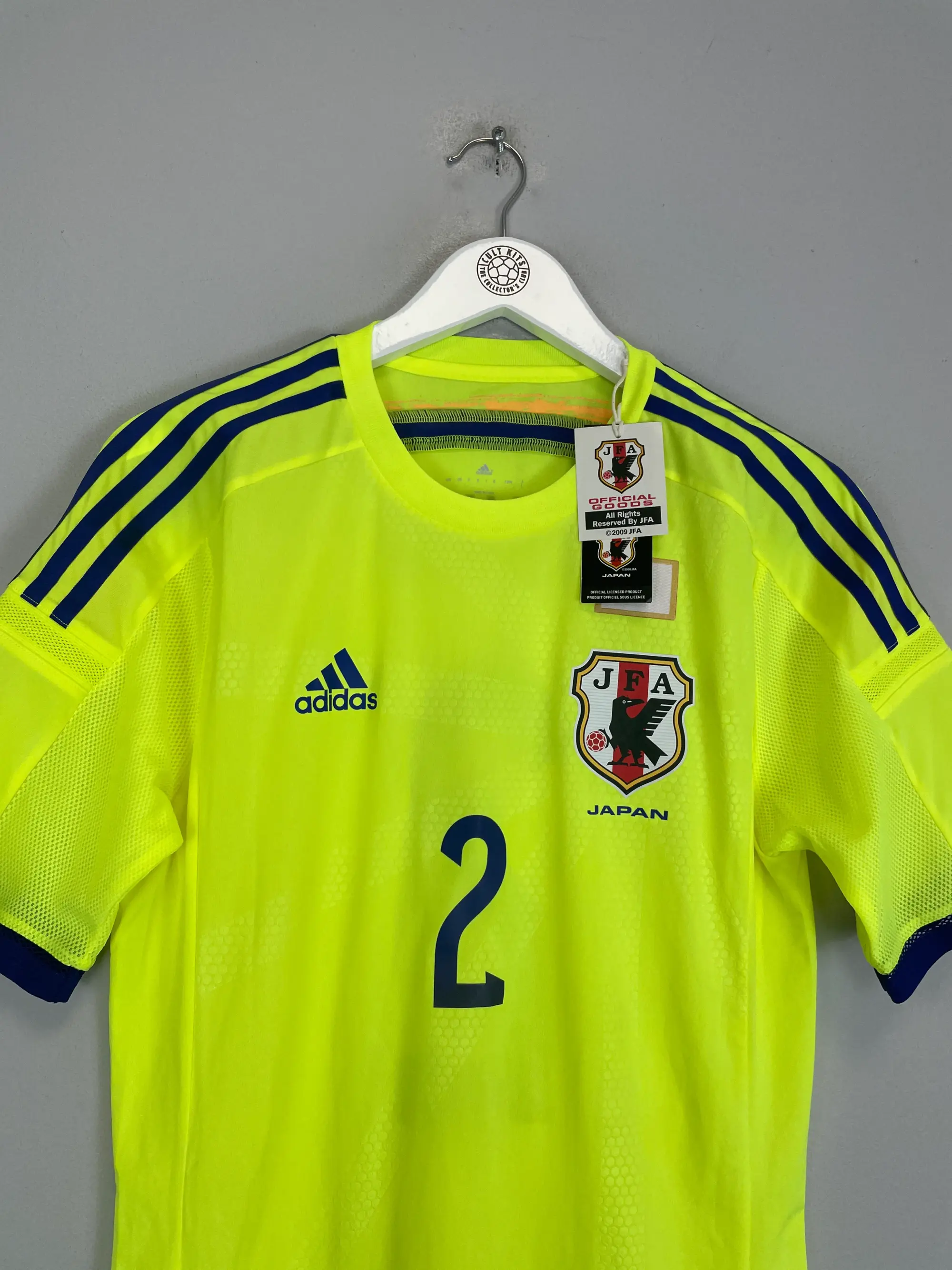 CULT KITS - 2014/15 JAPAN UCHIDA #6 *PLAYER ISSUE* BNWT AWAY SHIRT (M) ADIDAS
