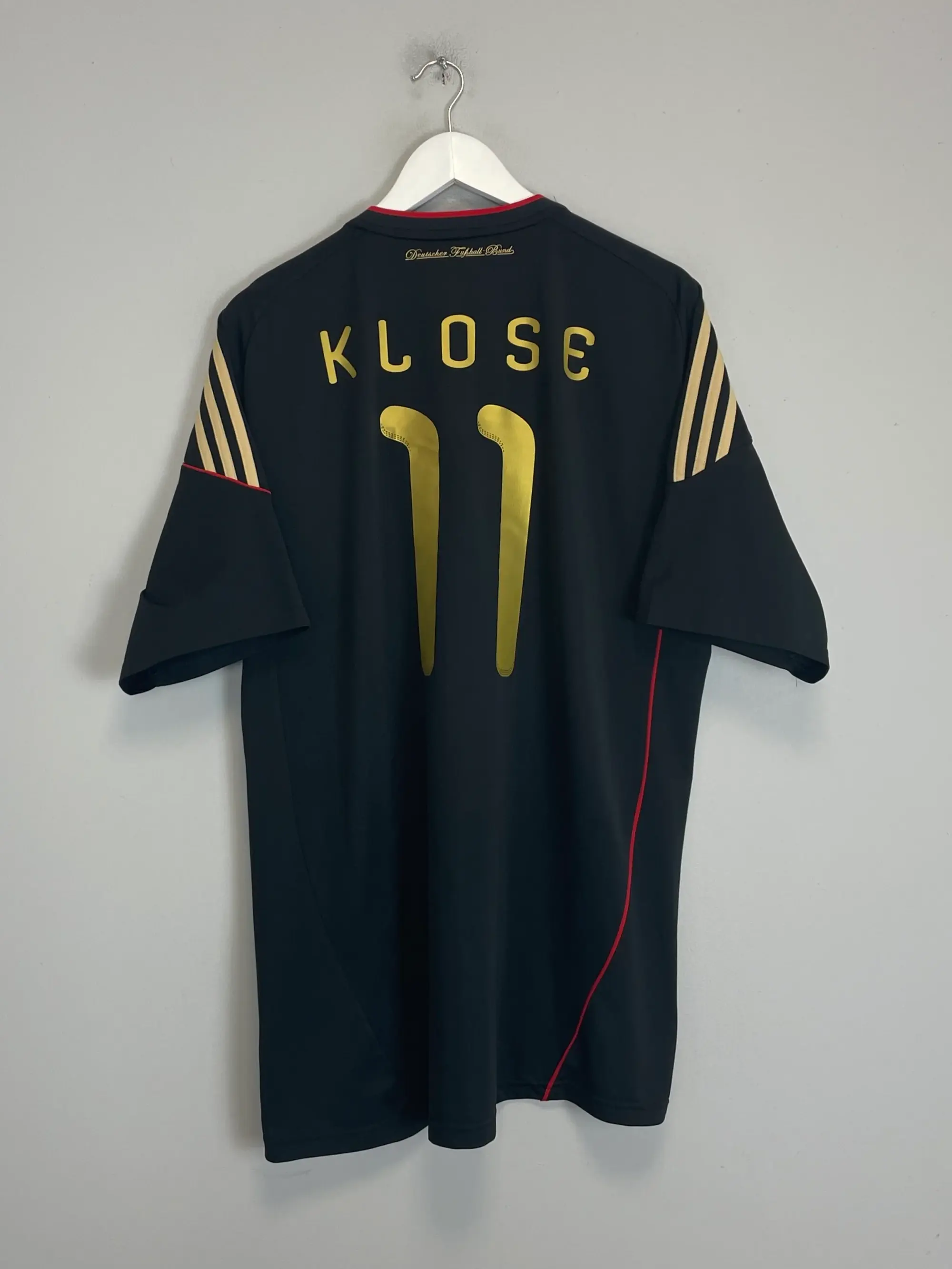 CULT KITS - 2010/11 GERMANY KLOSE #11 AWAY SHIRT (XL) ADIDAS