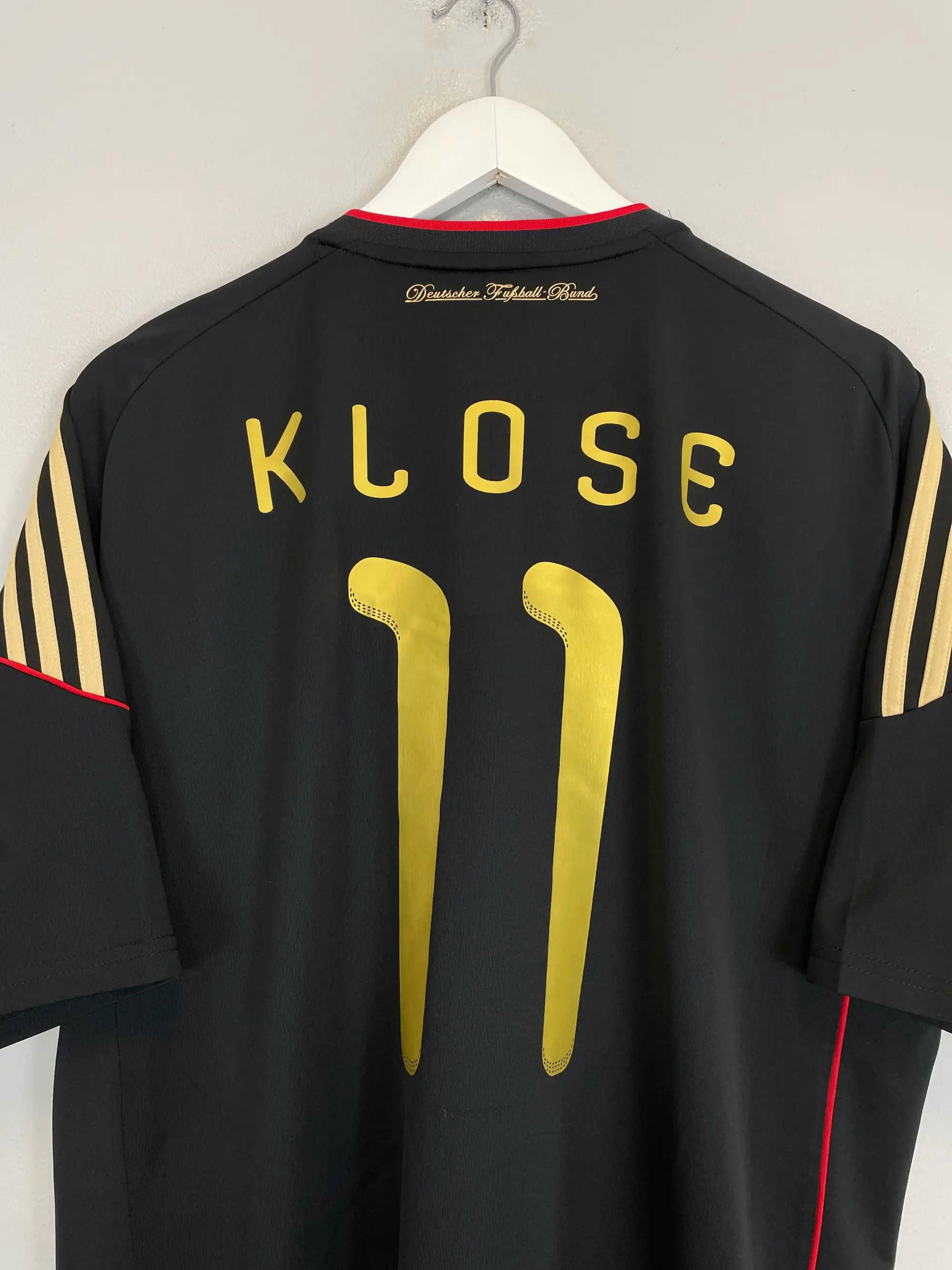 CULT KITS - 2010/11 GERMANY KLOSE #11 AWAY SHIRT (XL) ADIDAS