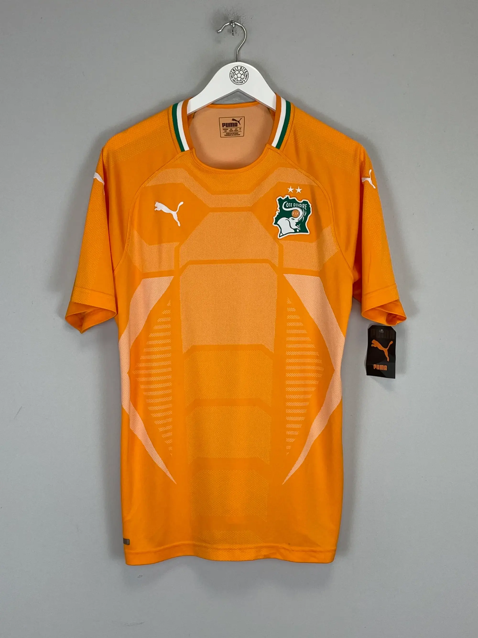 CULT KITS - 2018/19 IVORY COAST *BNWT* HOME SHIRT (L) PUMA