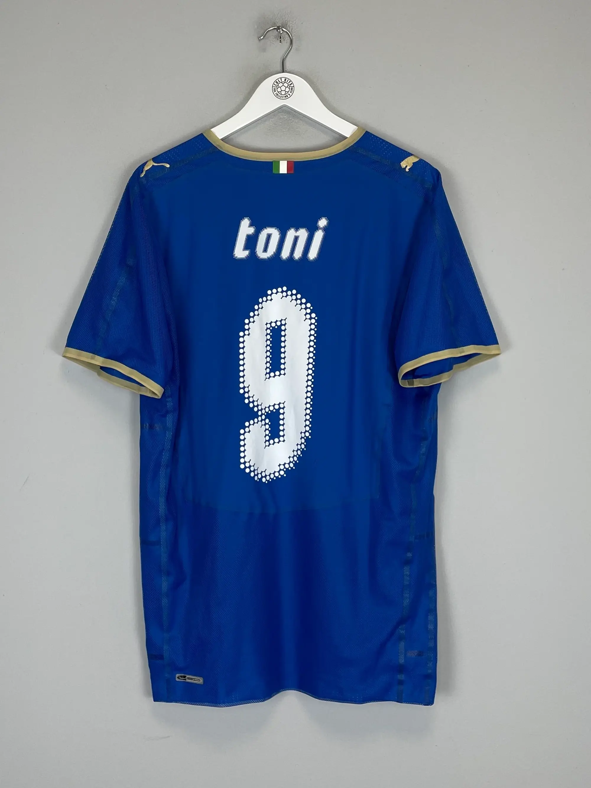 CULT KITS - 2008/09 ITALY TONI #9 *PLAYER ISSUE* HOME SHIRT (XXL) PUMA