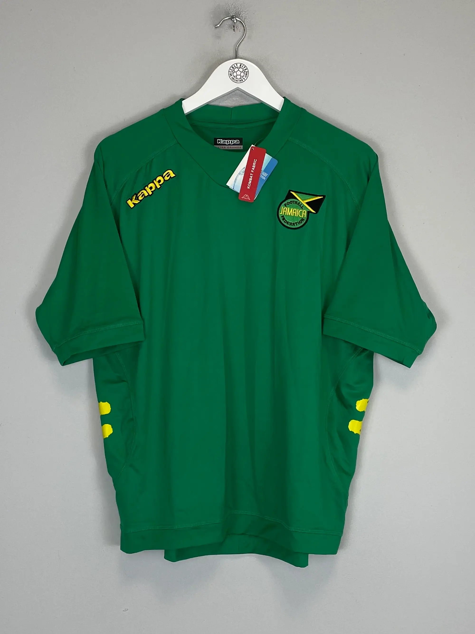 CULT KITS - 2012/13 JAMAICA *BNWT* AWAY SHIRT (XL) KAPPA
