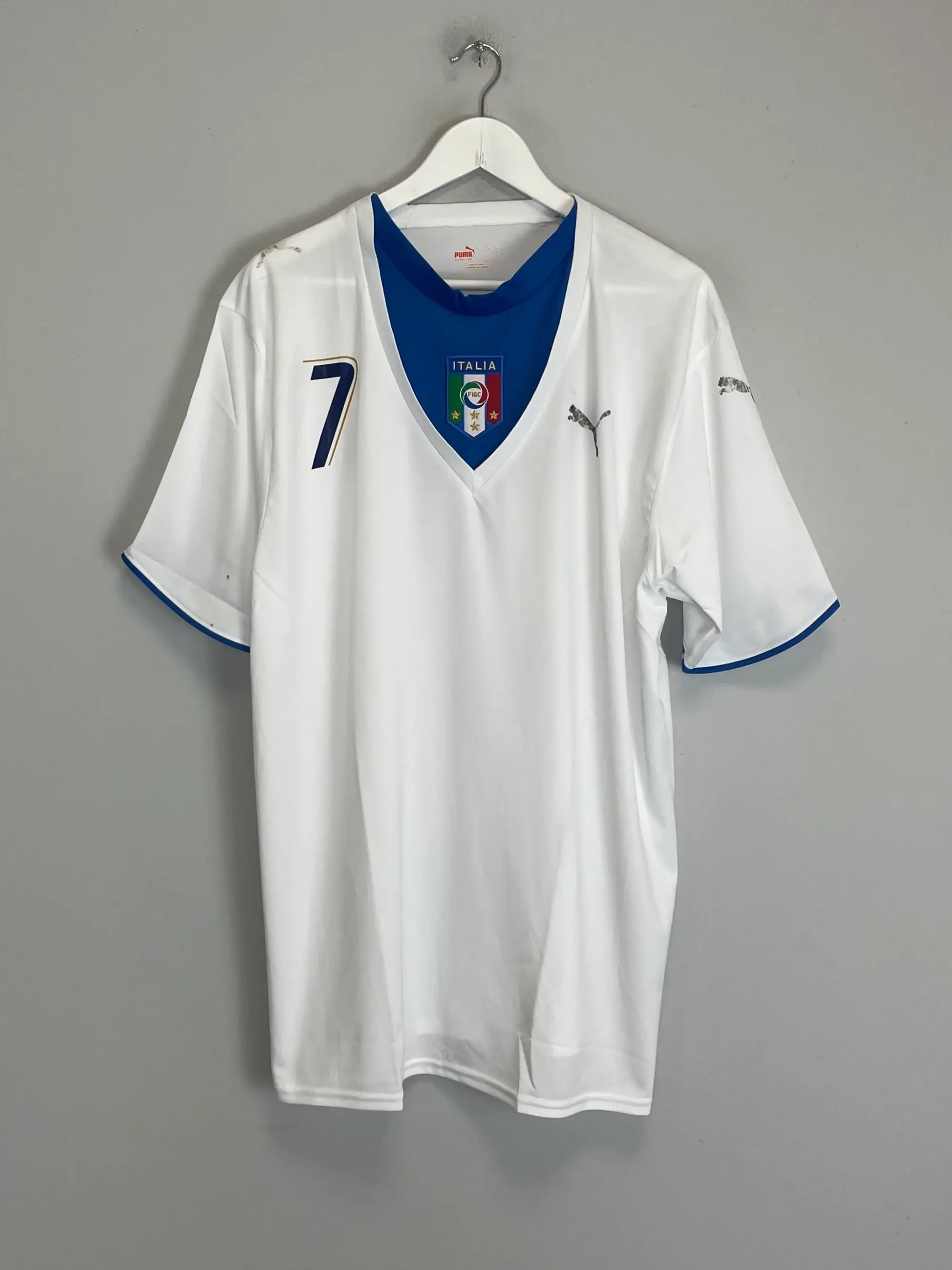 CULT KITS - 2006/07 ITALY DEL PIERO #7 AWAY SHIRT (XL) PUMA