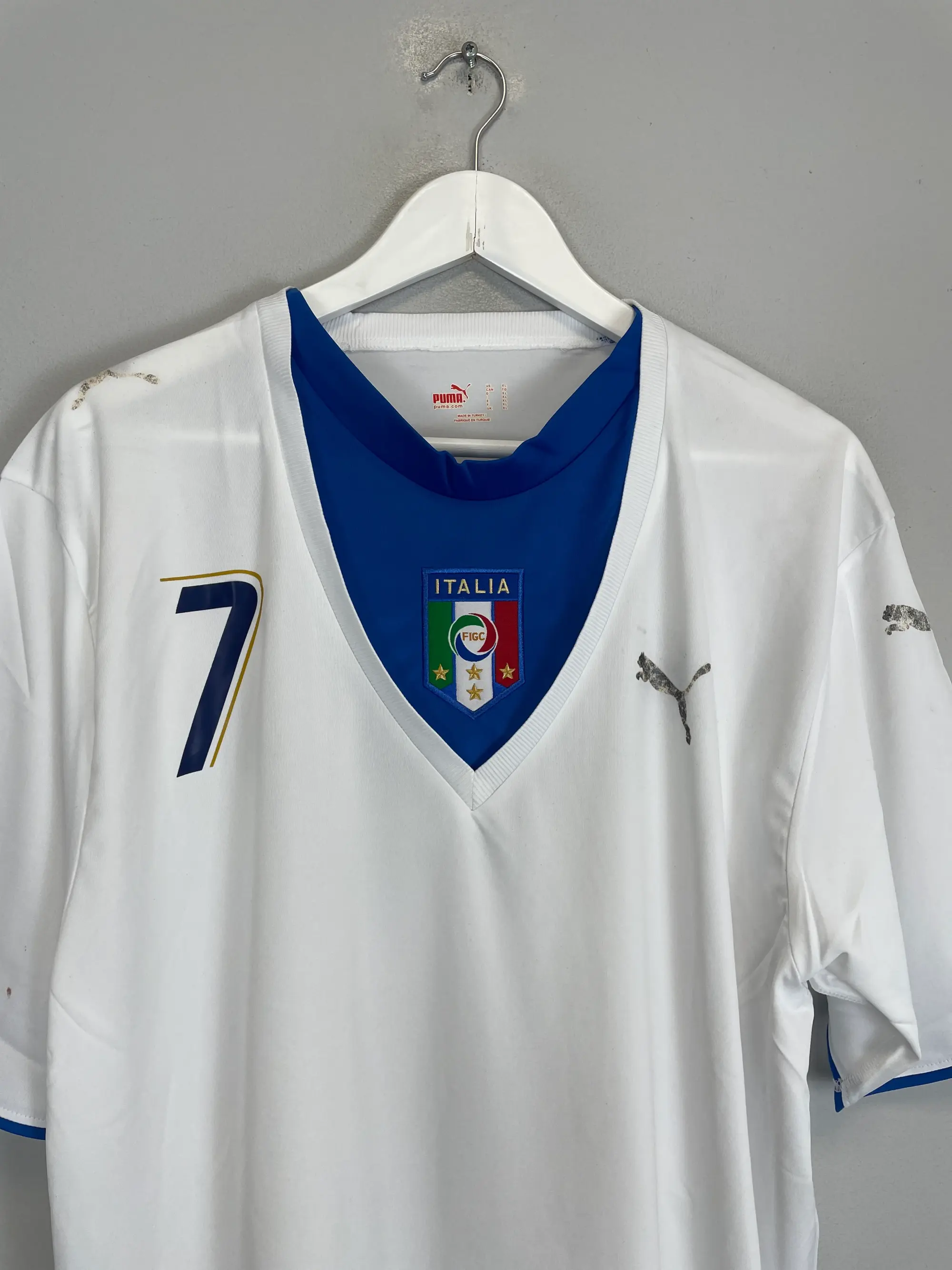 CULT KITS - 2006/07 ITALY DEL PIERO #7 AWAY SHIRT (XL) PUMA
