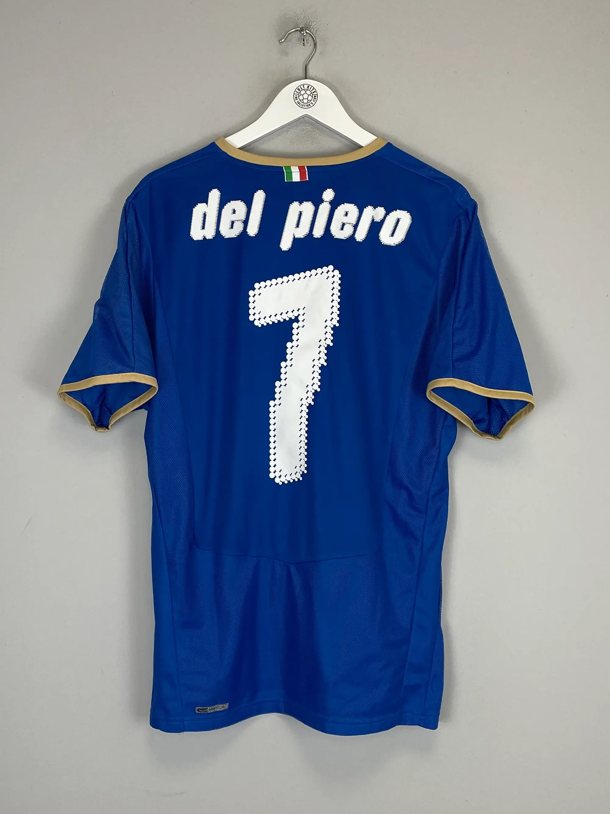 CULT KITS - 2008/09 ITALY DEL PIERO #7 HOME SHIRT (L) PUMA