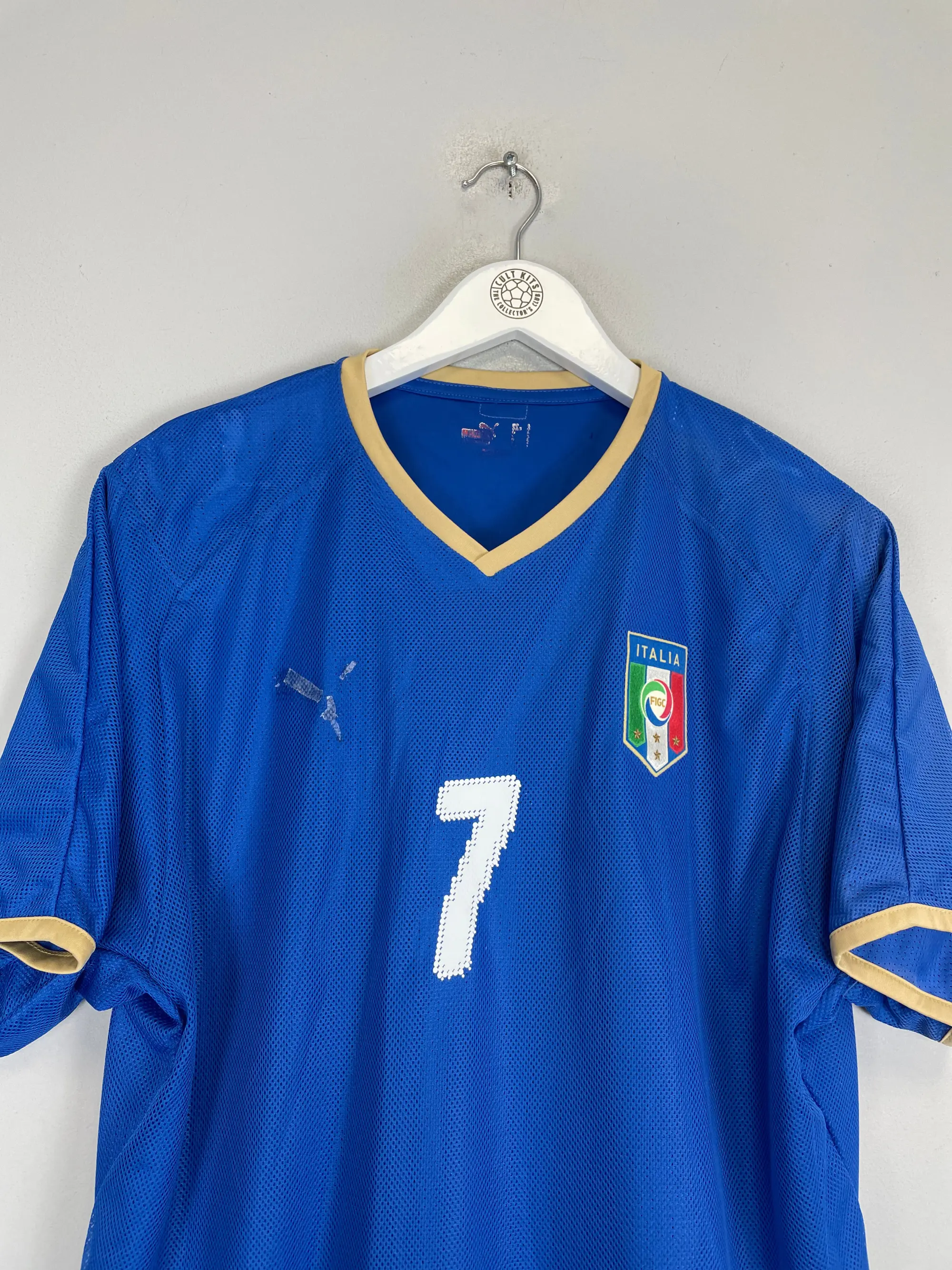 CULT KITS - 2008/09 ITALY DEL PIERO #7 HOME SHIRT (L) PUMA