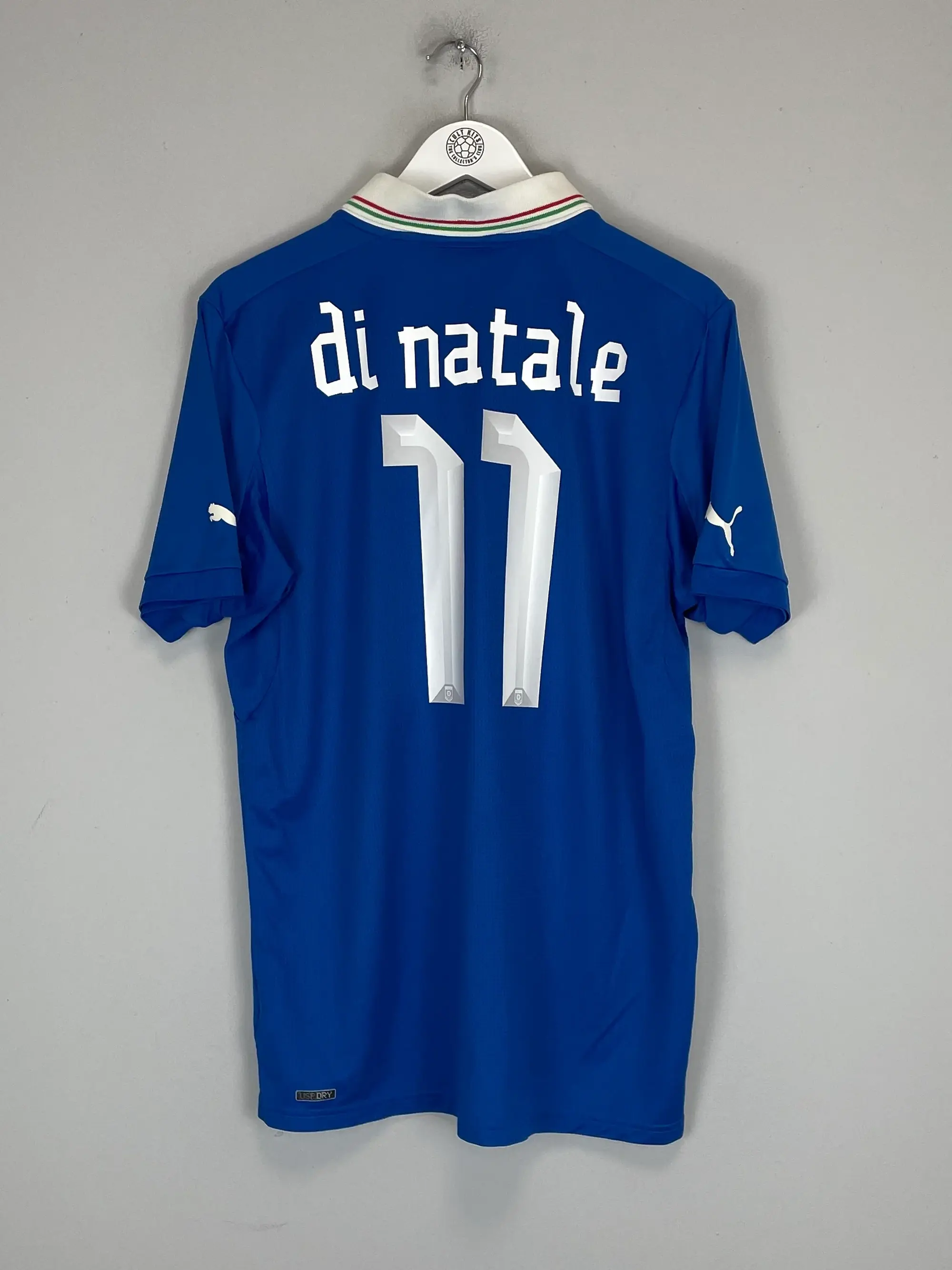 CULT KITS - 2012/13 ITALY DI NATALE #11 HOME SHIRT (XL) PUMA