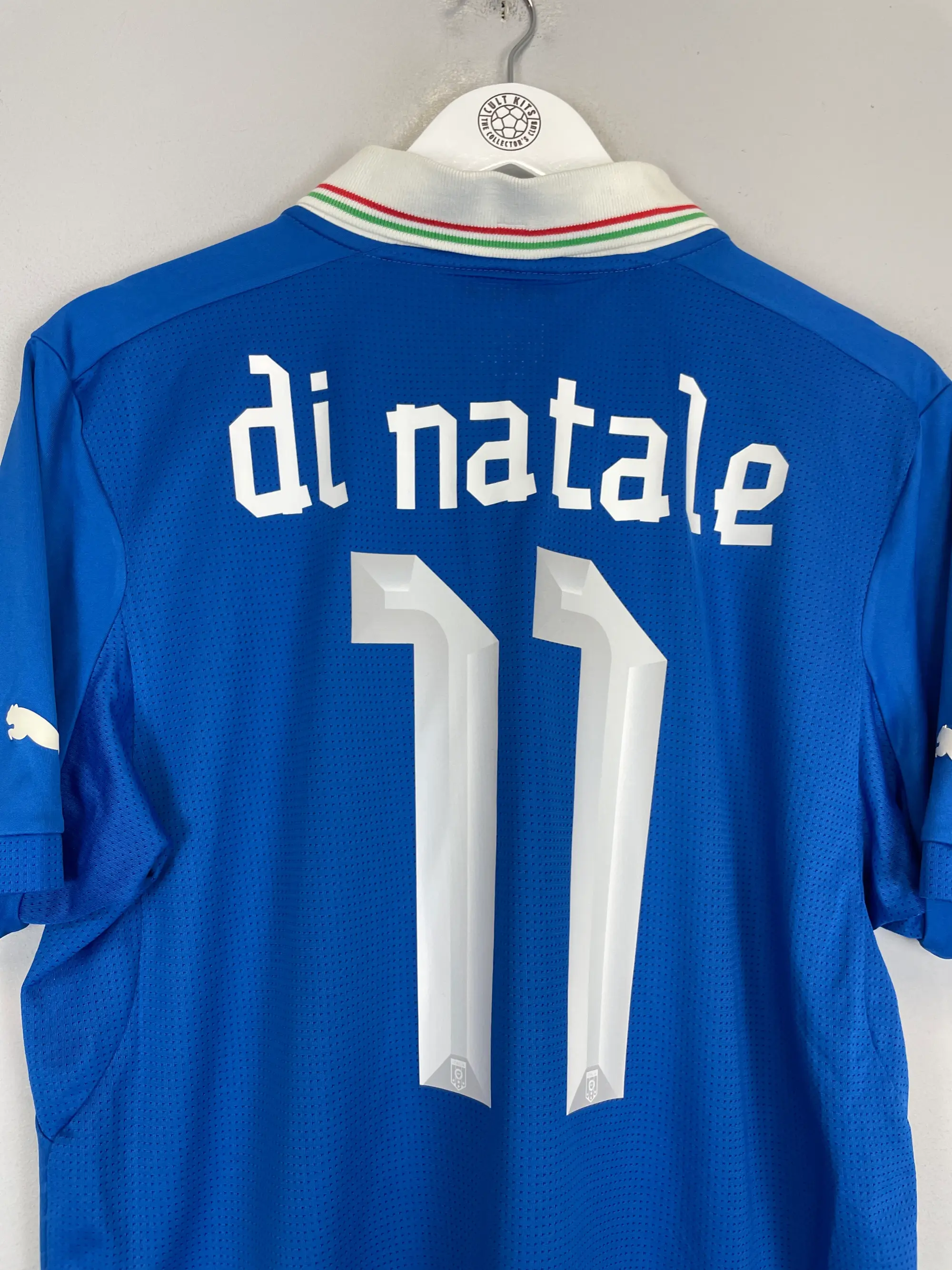 CULT KITS - 2012/13 ITALY DI NATALE #11 HOME SHIRT (XL) PUMA