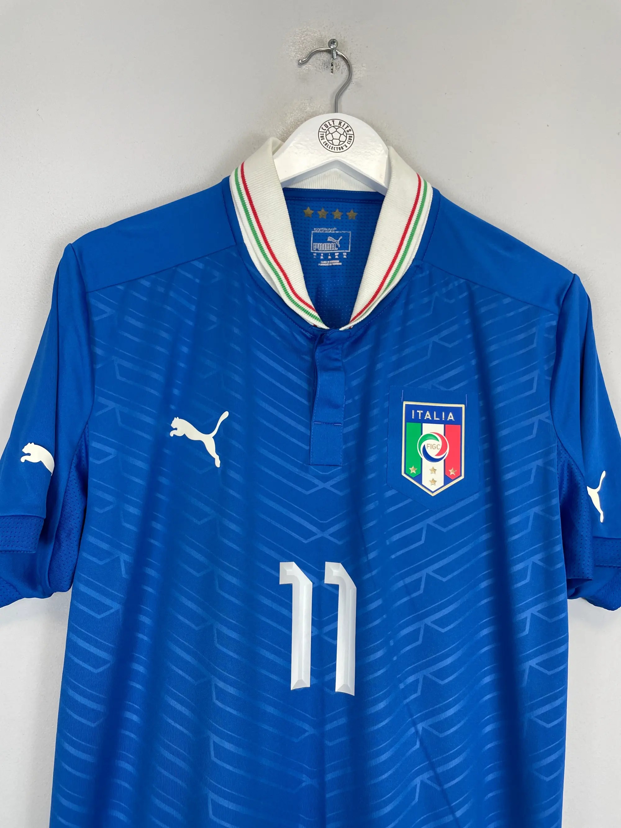 CULT KITS - 2012/13 ITALY DI NATALE #11 HOME SHIRT (XL) PUMA
