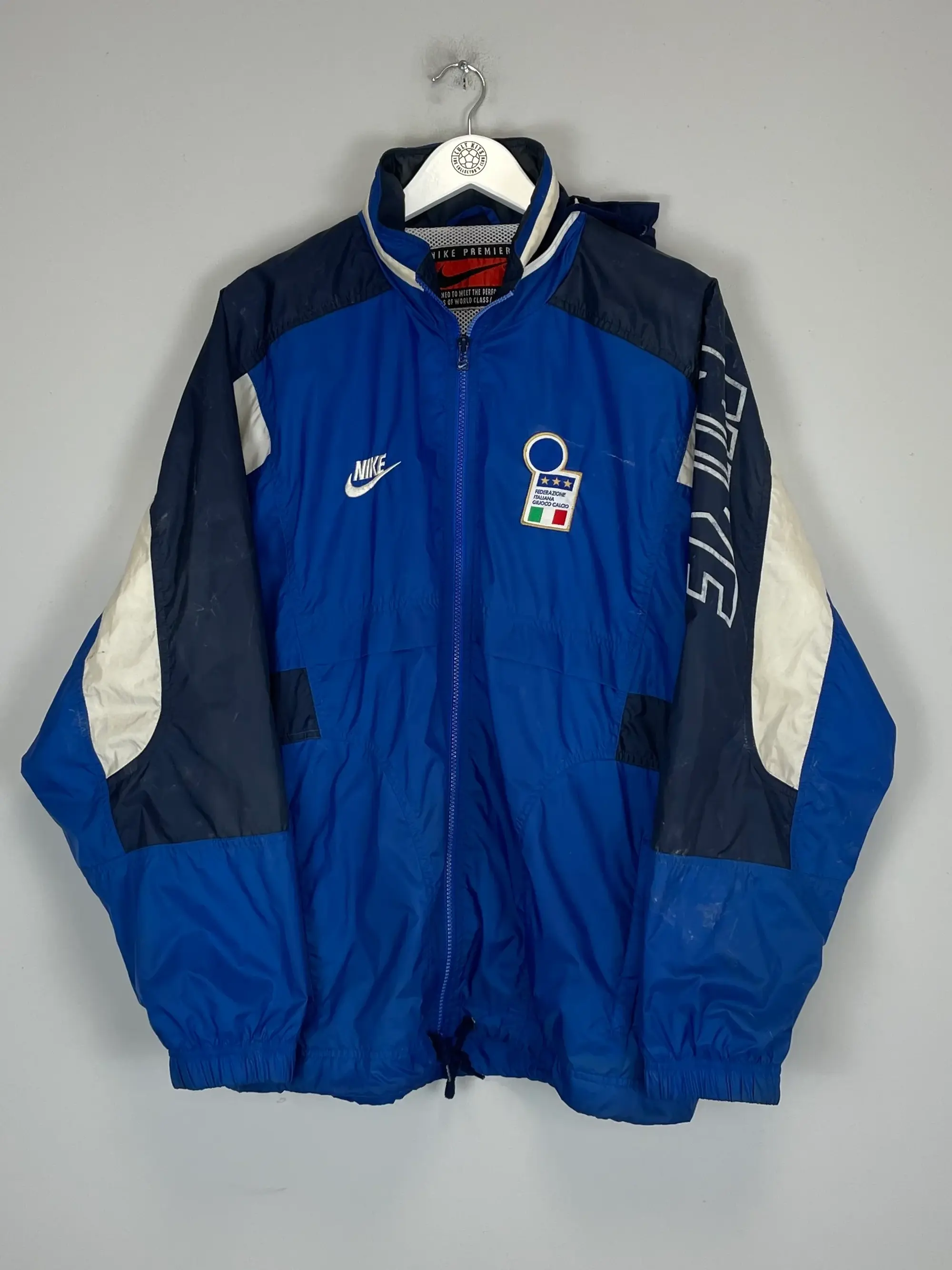 CULT KITS - 1996/97 ITALY TRACK JACKET (L) NIKE