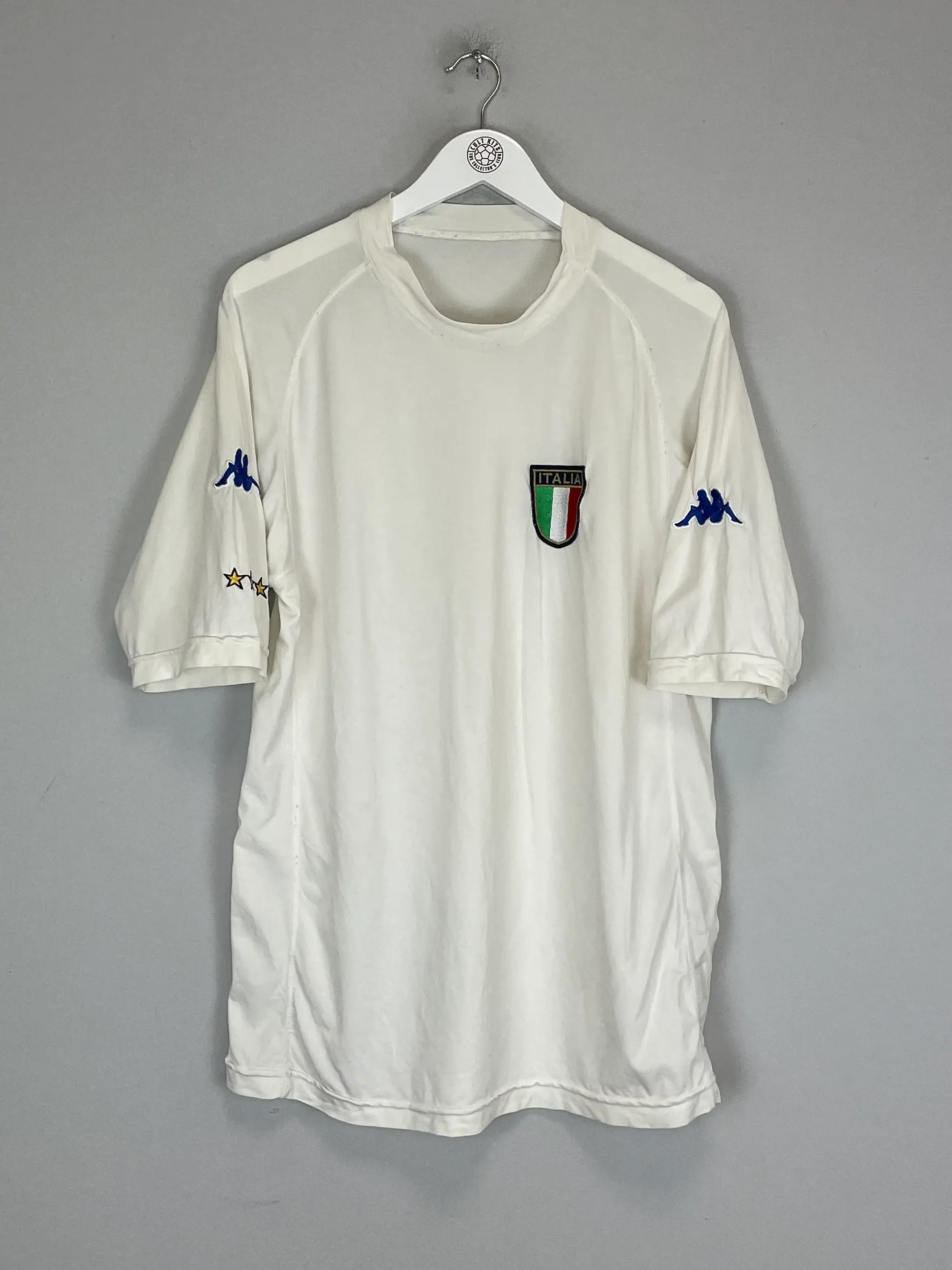 CULT KITS - 2000/01 ITALY AWAY SHIRT (XL) KAPPA