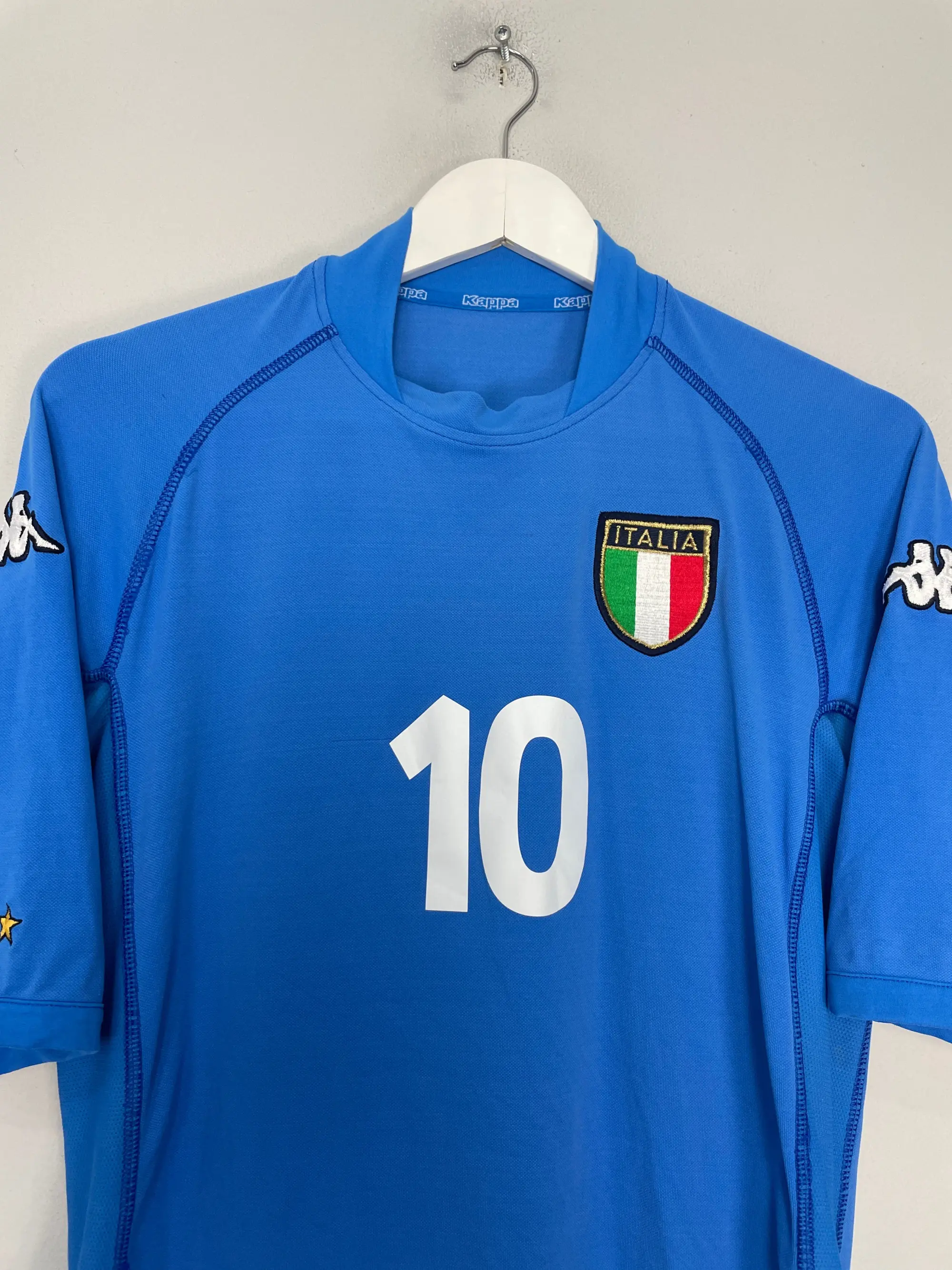 CULT KITS - 2000/01 ITALY DEL PIERO #10 HOME SHIRT (L) KAPPA