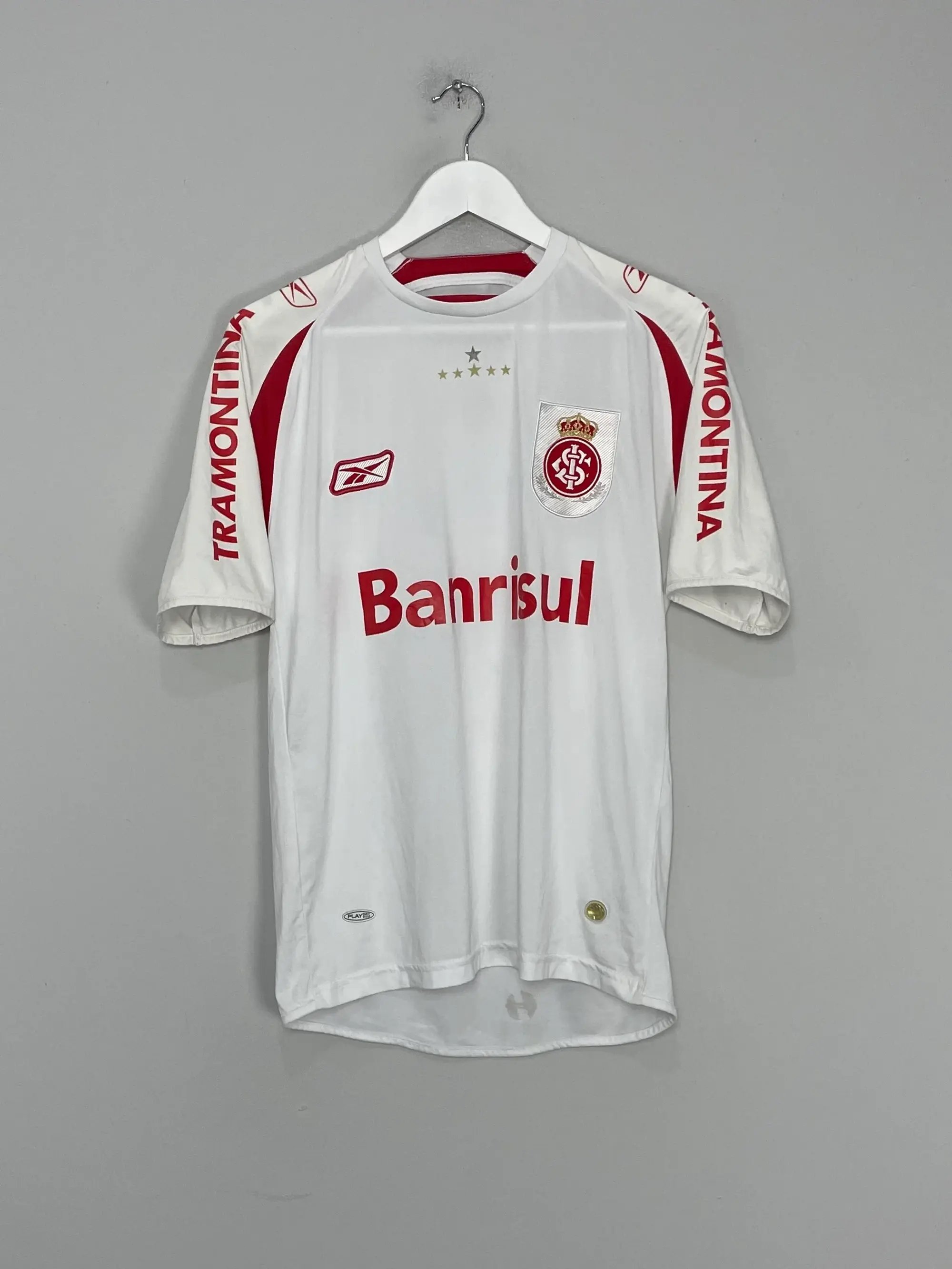 CULT KITS - 2007/08 INTERNACIONAL #5 HOME SHIRT (M) REEBOK