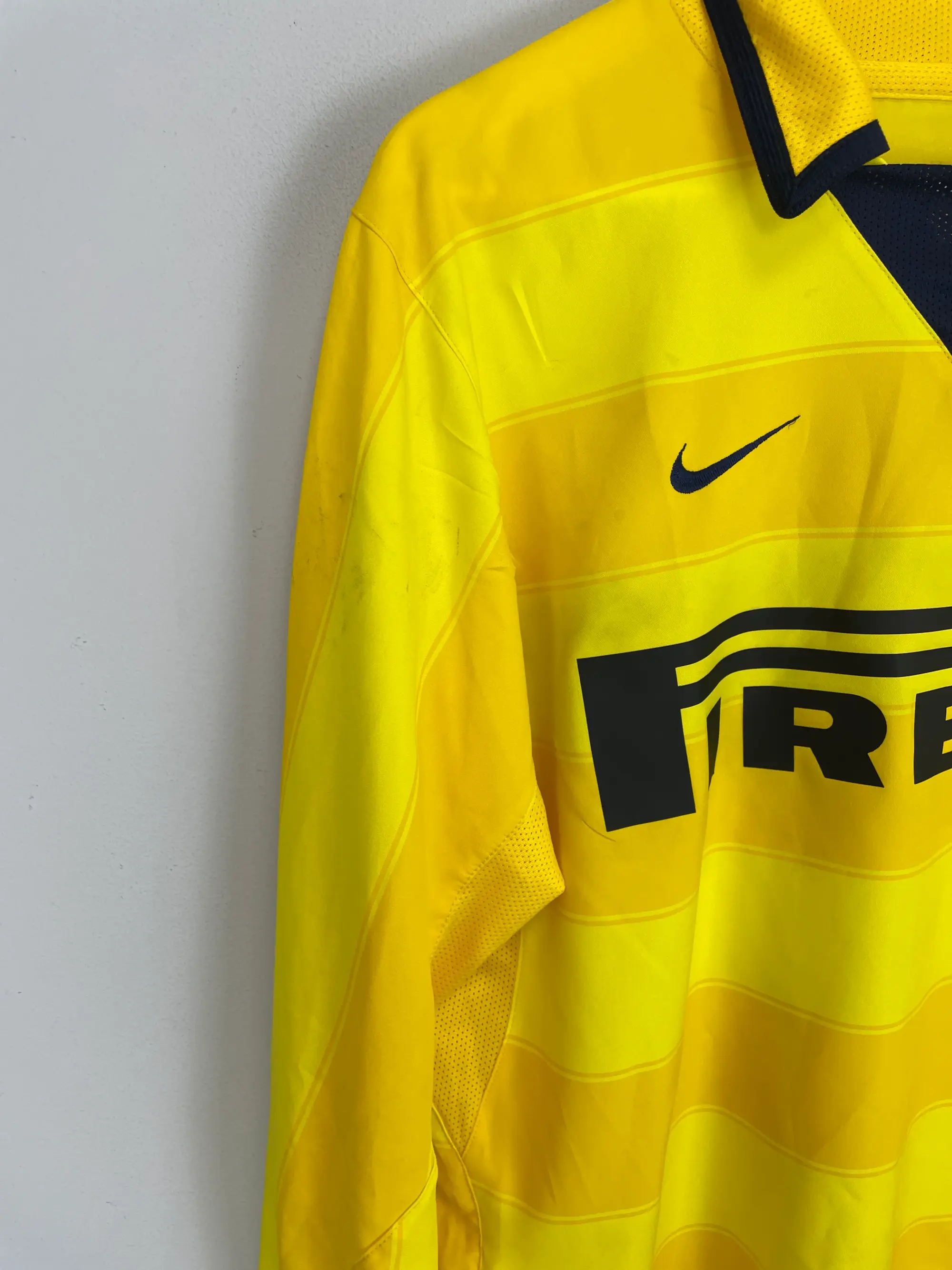 CULT KITS - 2003/04 INTER MILAN ADRIANO #10 L/S AWAY SHIRT (S) NIKE