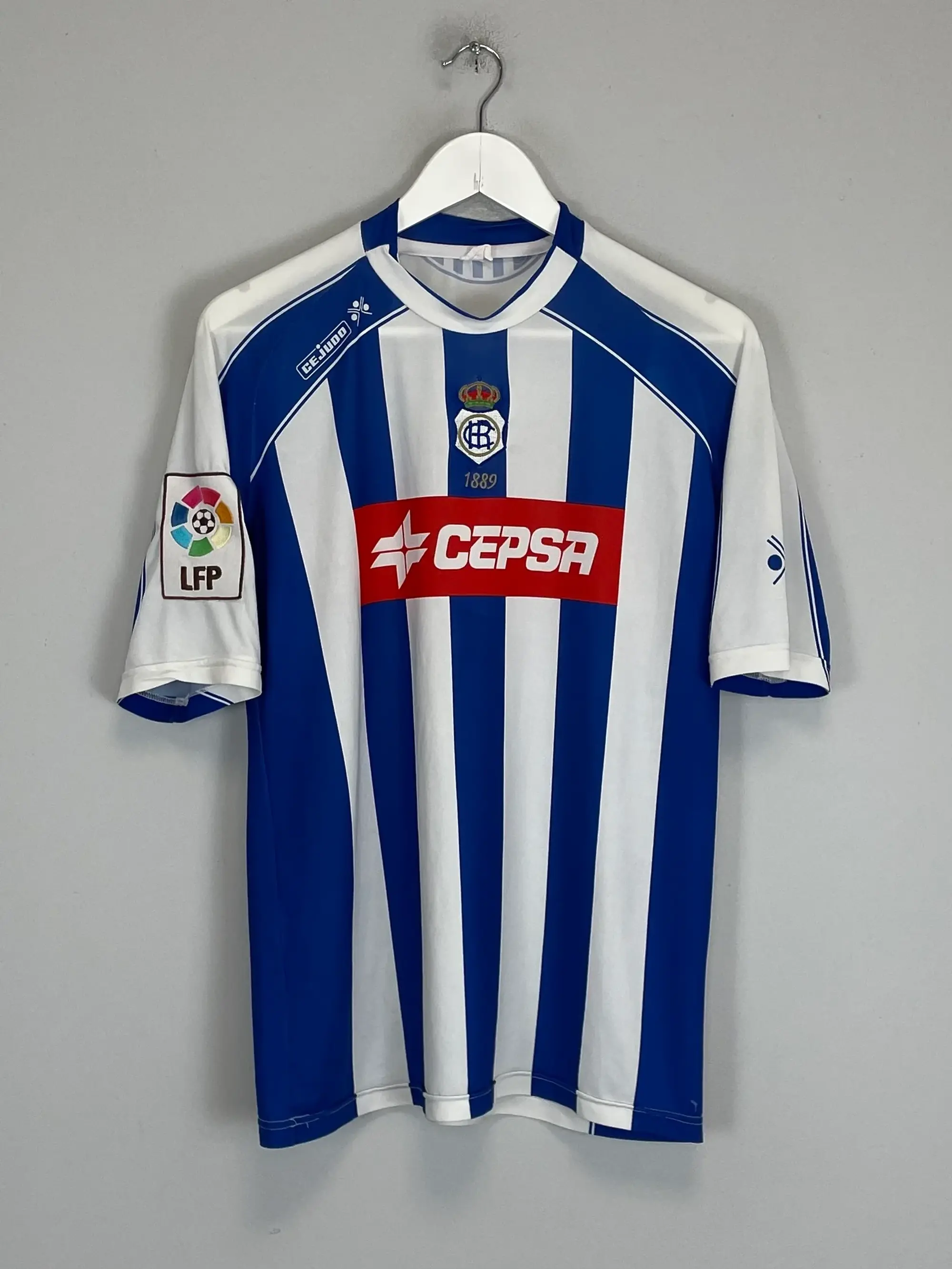 CULT KITS - 2006/07 RECREATIVO HUELVA HOME SHIRT (S) CEJUDO