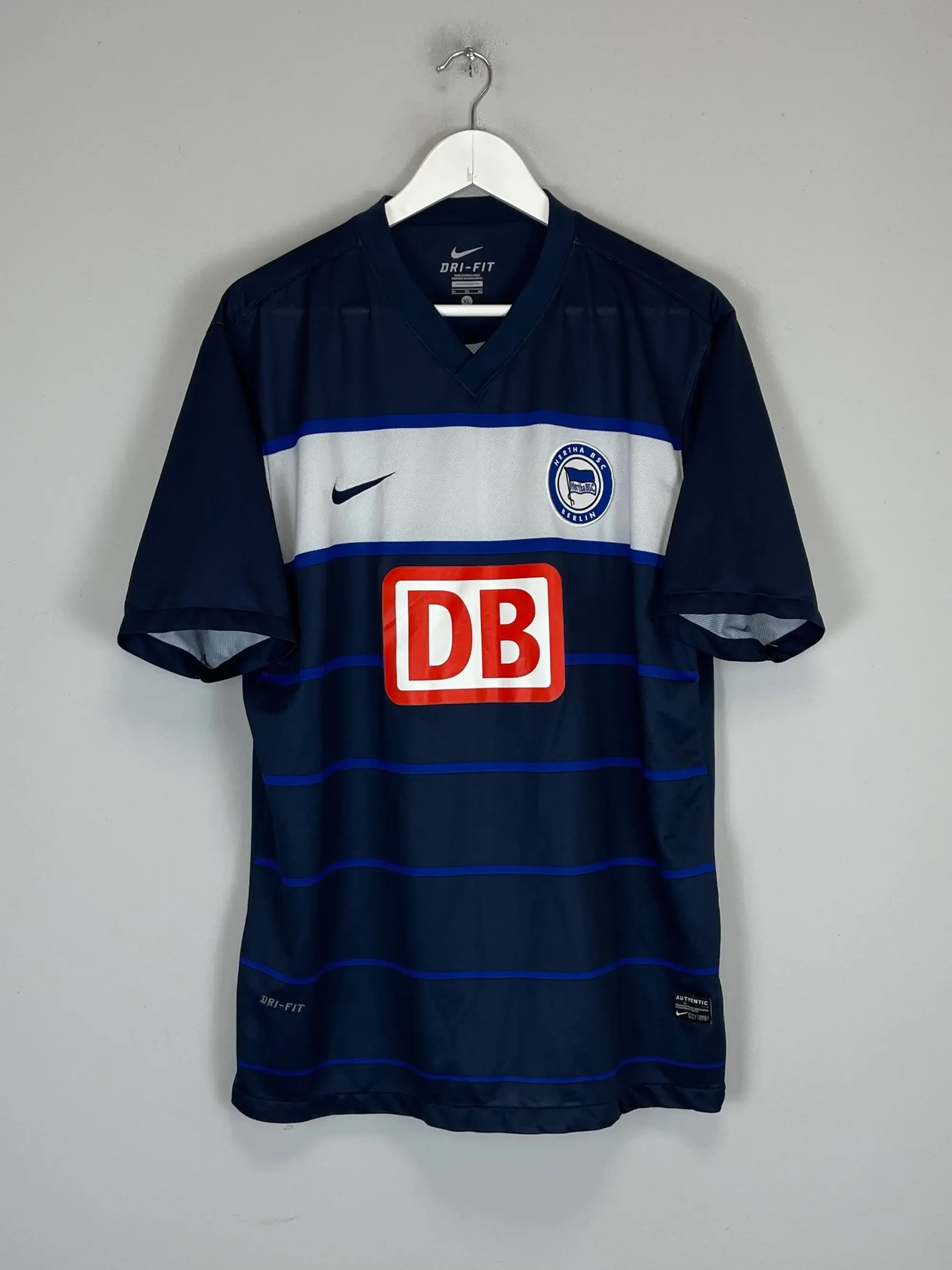 CULT KITS - 2011/12 HERTHA BERLIN HOME SHIRT (XL) NIKE