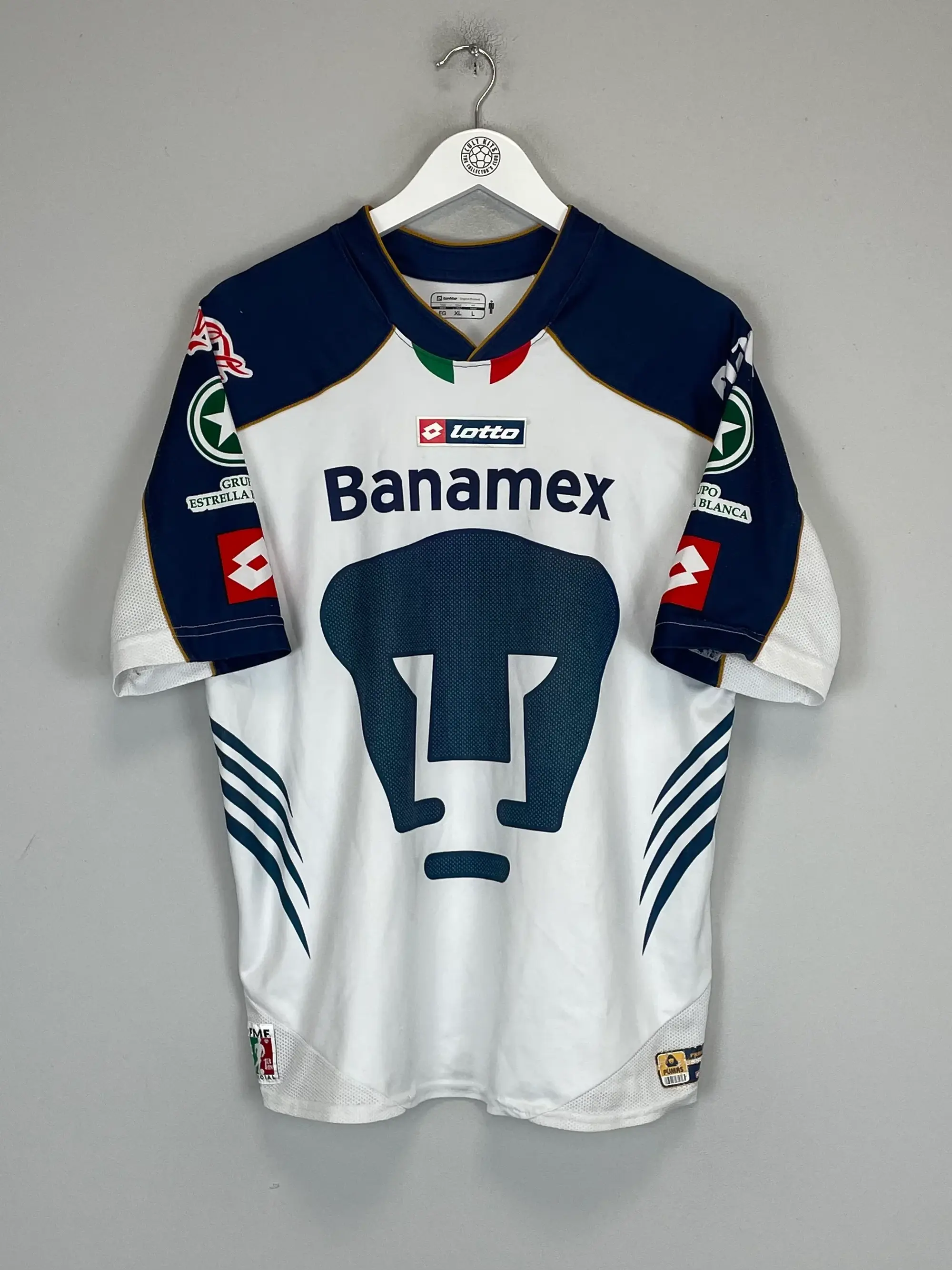2006/07 UNAM PUMAS HOME SHIRT (L) LOTTO | Cult Kits