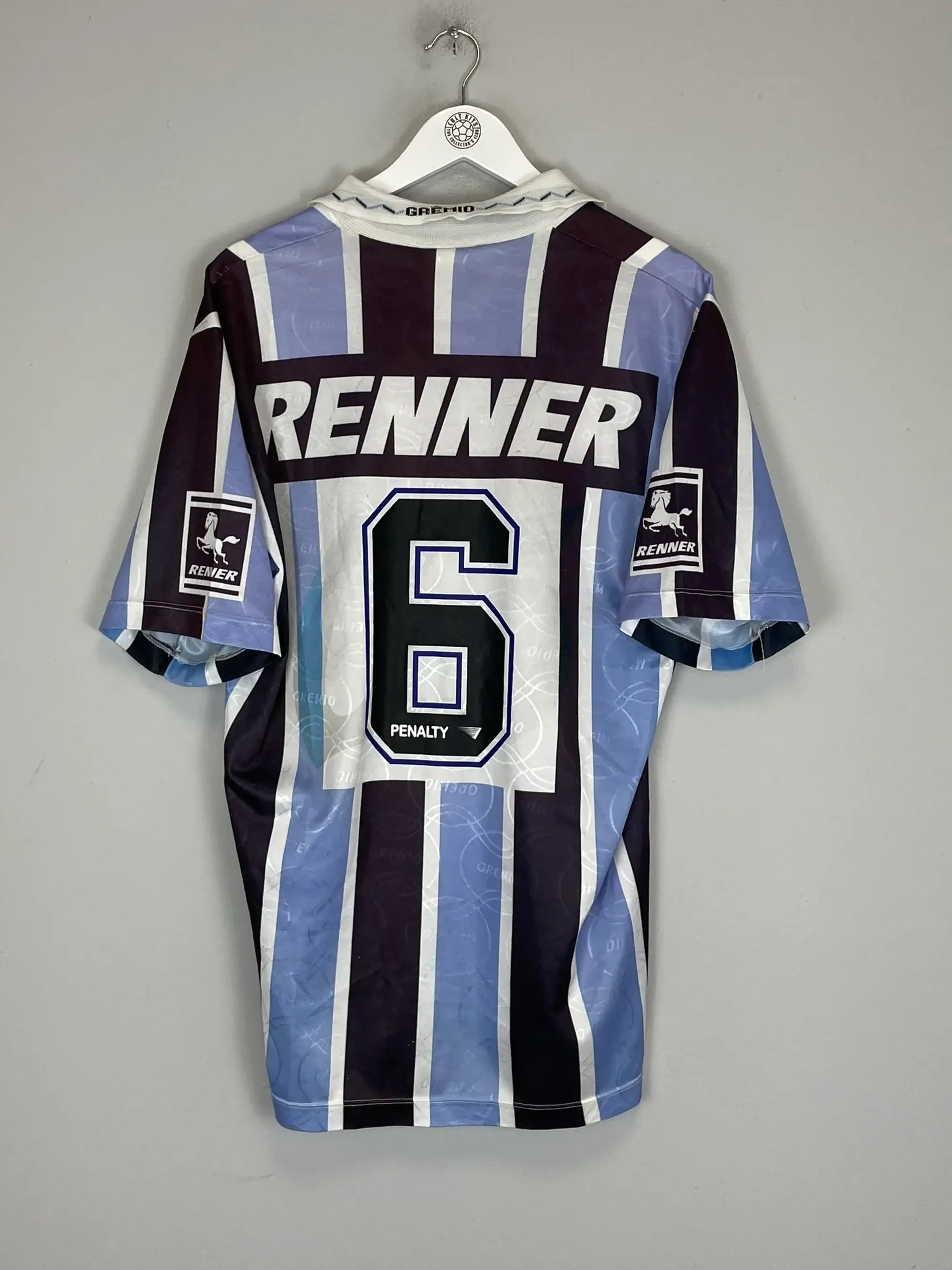 CULT KITS - 1994/96 GREMIO #6 HOME SHIRT (L) PENALTY