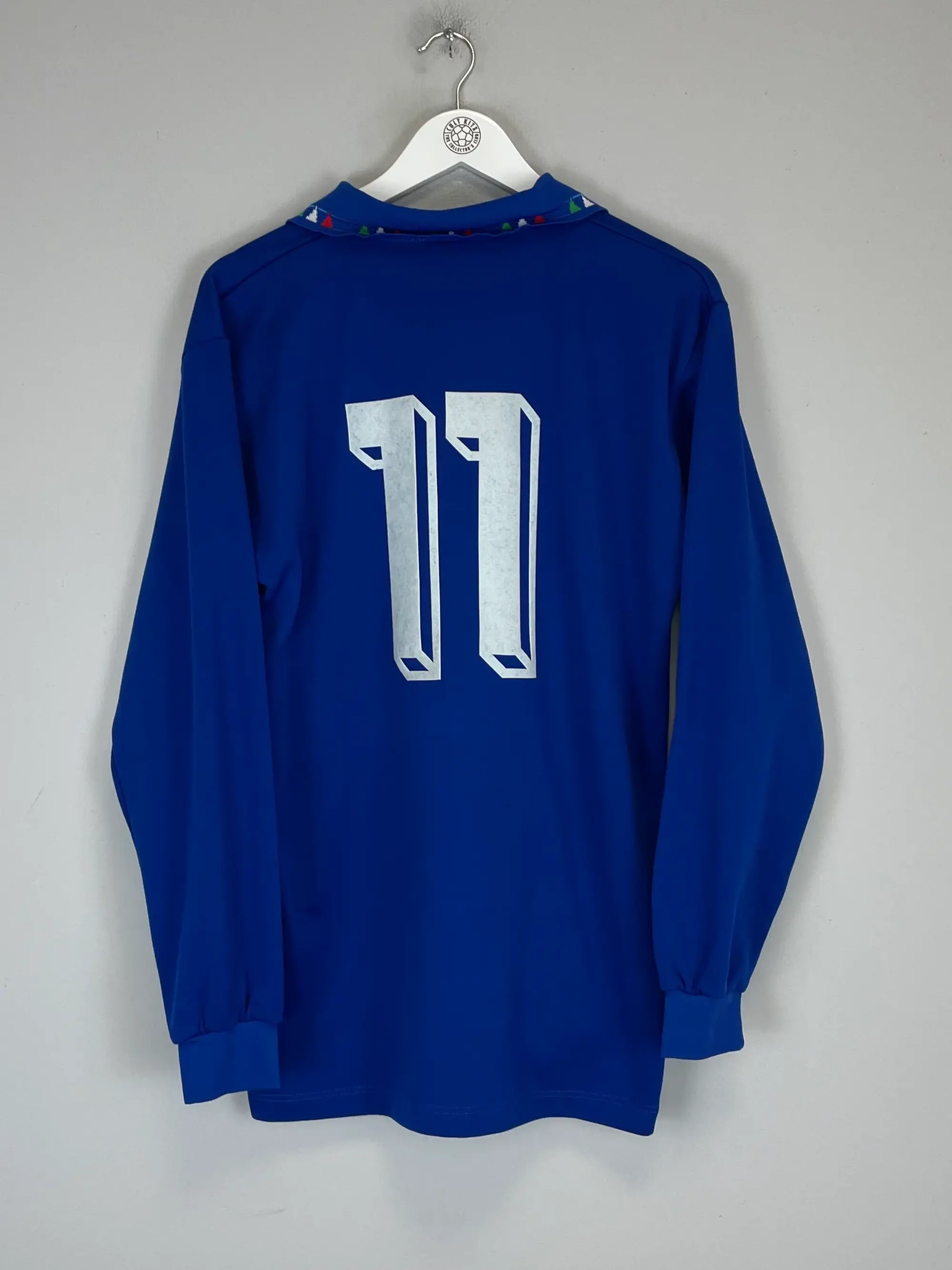 1992/93 ITALY L/S #11 HOME SHIRT (L) DIADORA | Cult Kits