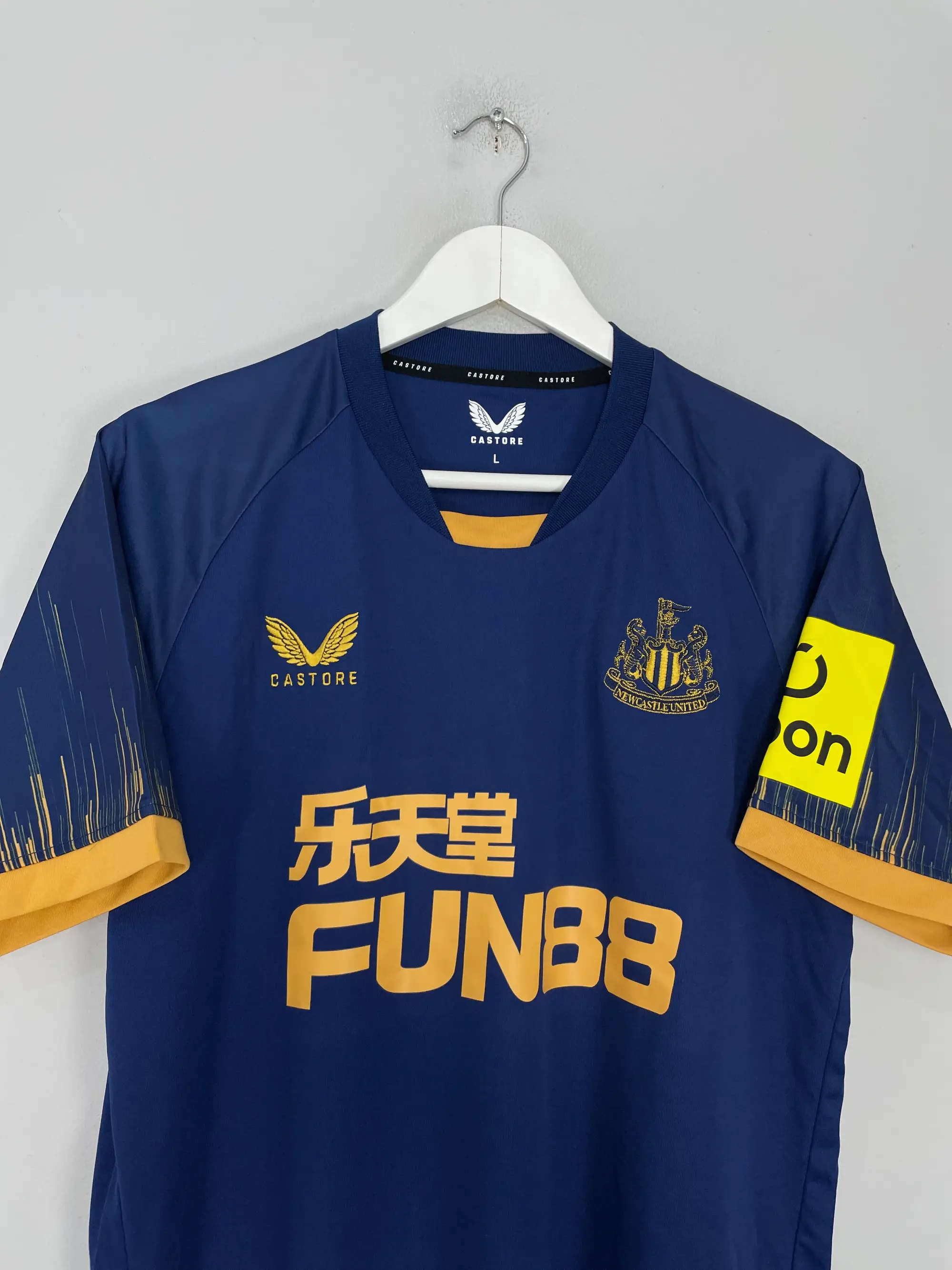 CULT KITS - 2022/23 NEWCASTLE JOELINTON #7 AWAY SHIRT (L) CASTORE