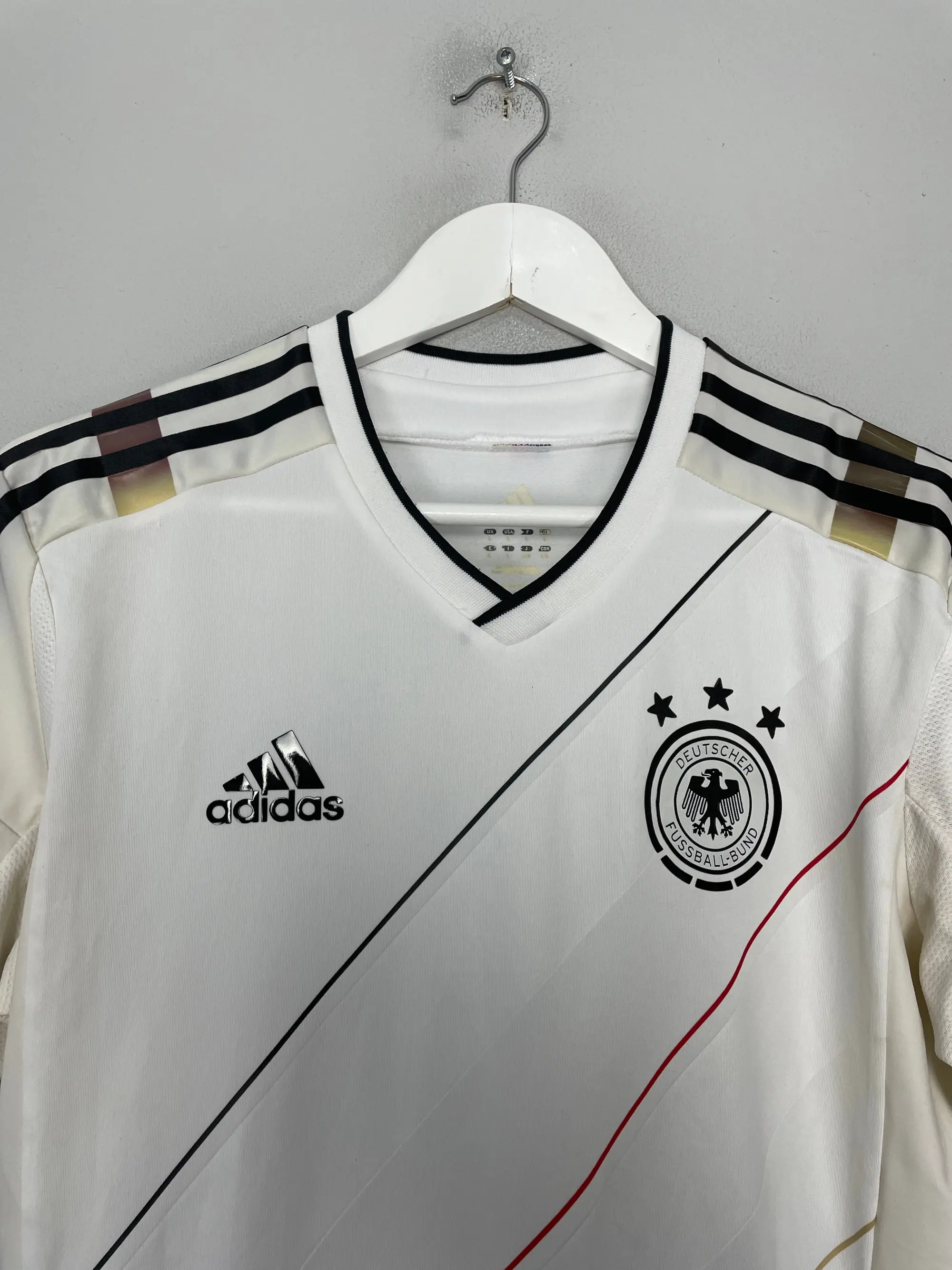 CULT KITS - 2012/14 GERMANY *PLAYER ISSUE* HOME SHIRT (L) ADIDAS